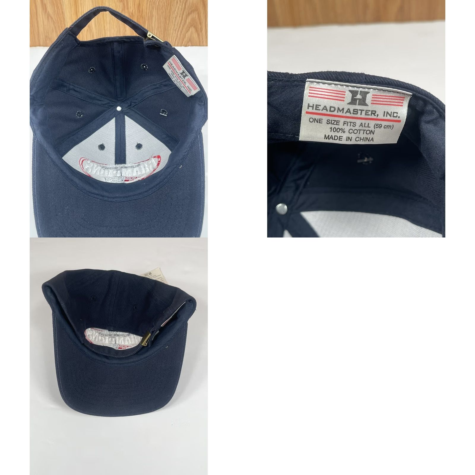 Champion Headmaster Superbowl XXXVIII 38 Champions Hat Cap Adult One Size NE StrapBack Size ONE SIZE - 8 Thumbnail