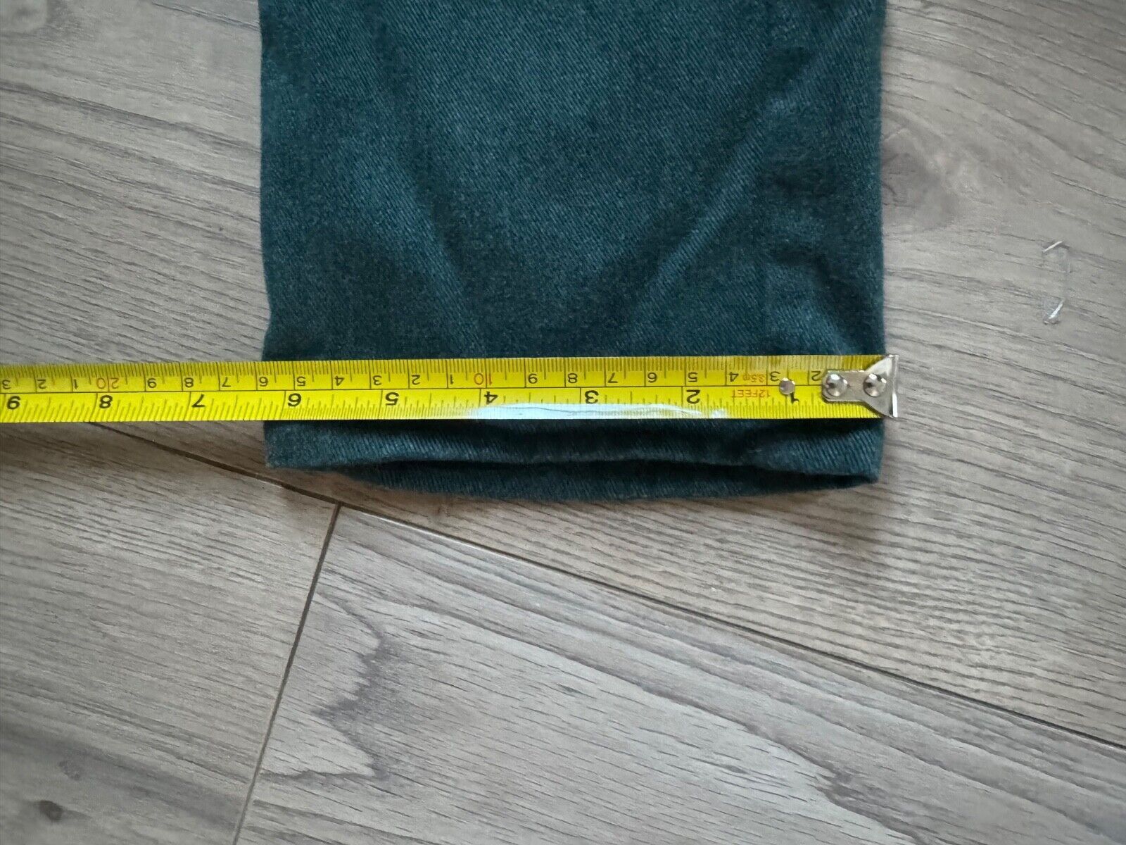 Levi's Levi's 511 Jeans Straight Leg Men's 31x32 Green Dark Stretch Size US 31 - 7 Thumbnail