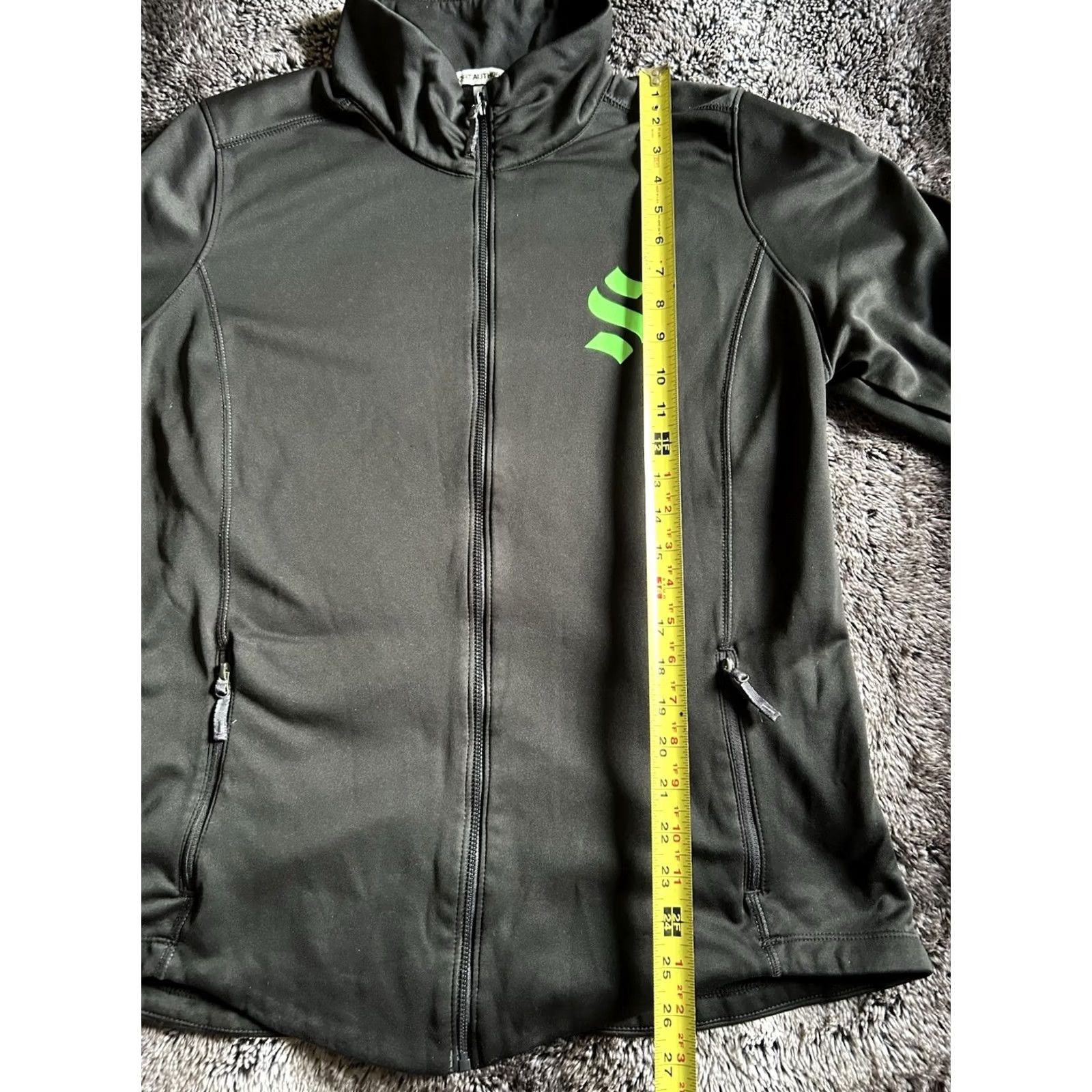 The Mountain Schweitzer Mountain Ski Resort Women’s Full Zip Fleece Lined Jacket XL Black Fleece Logo 2010s Womens Size XL / US 12-14 / IT 48-50 - 7 Thumbnail