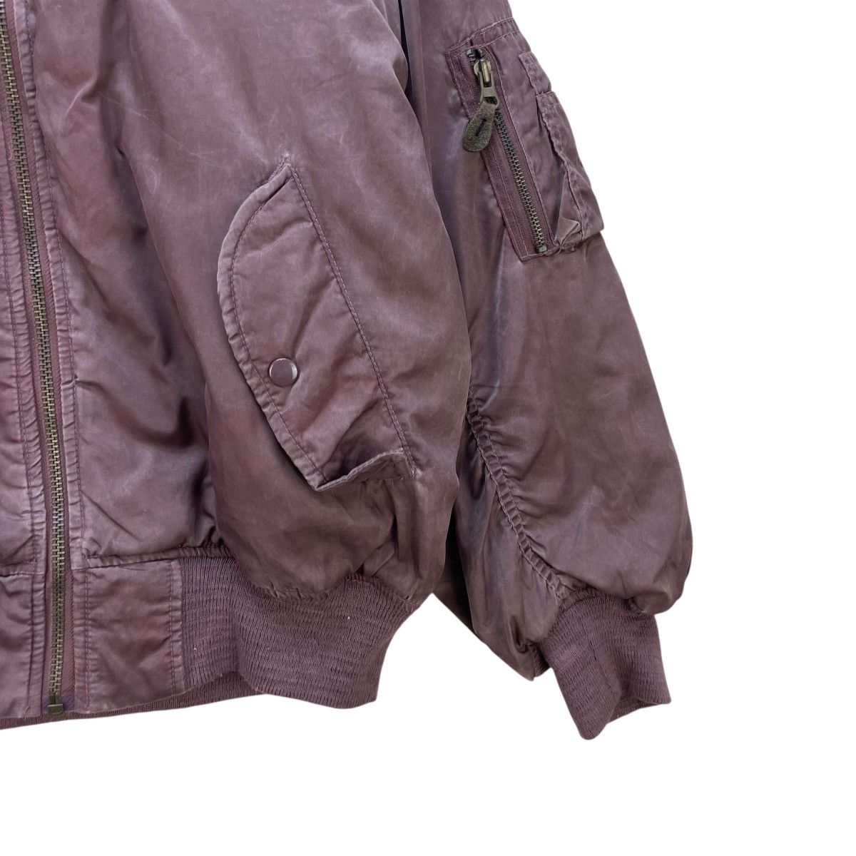 Japanese Brand 🔥Vintage Japanese Brand Bomber Ma 1 Jacket Size US M / EU 48-50 / 2 - 5 Thumbnail