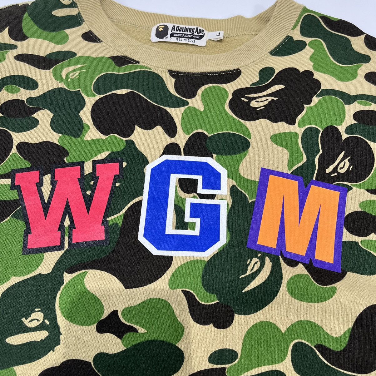 Bape Bape Camo Crewneck Green Size US XL / EU 56 / 4 - 3 Thumbnail