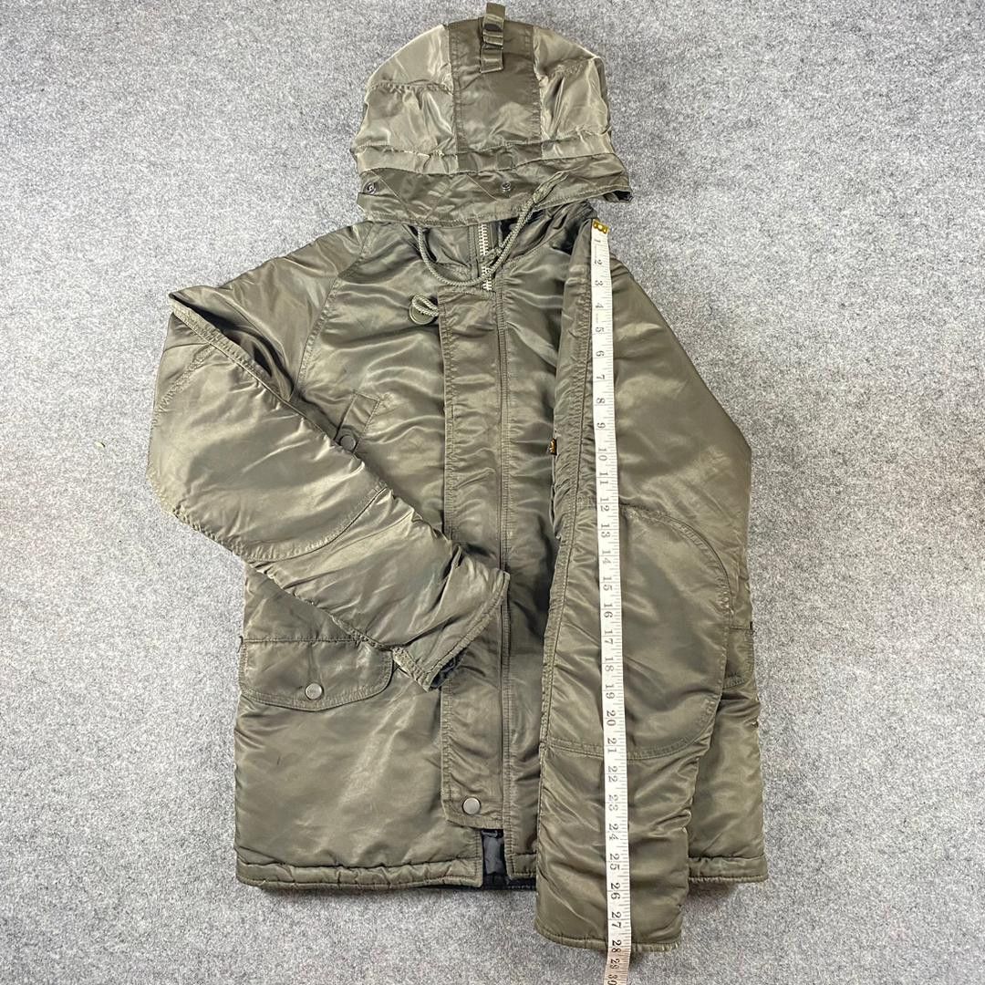 Alpha Industries Vintage 90s Alpha Industry Millitary Hoodies Jacket Size US M / EU 48-50 / 2 - 6 Thumbnail