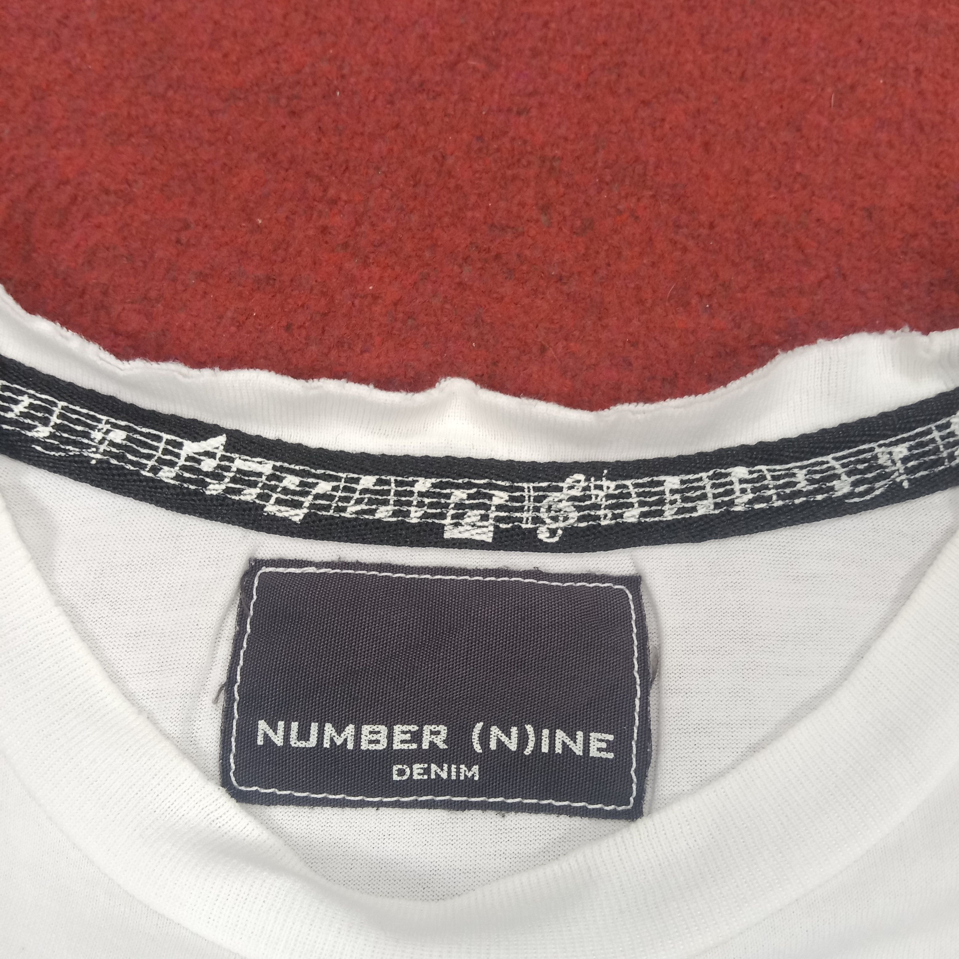 Japanese Brand Number Nine Tshirt Streetwear Custom Art Size US M / EU 48-50 / 2 - 10 Thumbnail