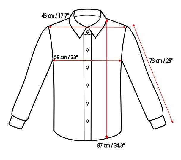Cotton White Formal Solid Slim Fit Shirt Size L