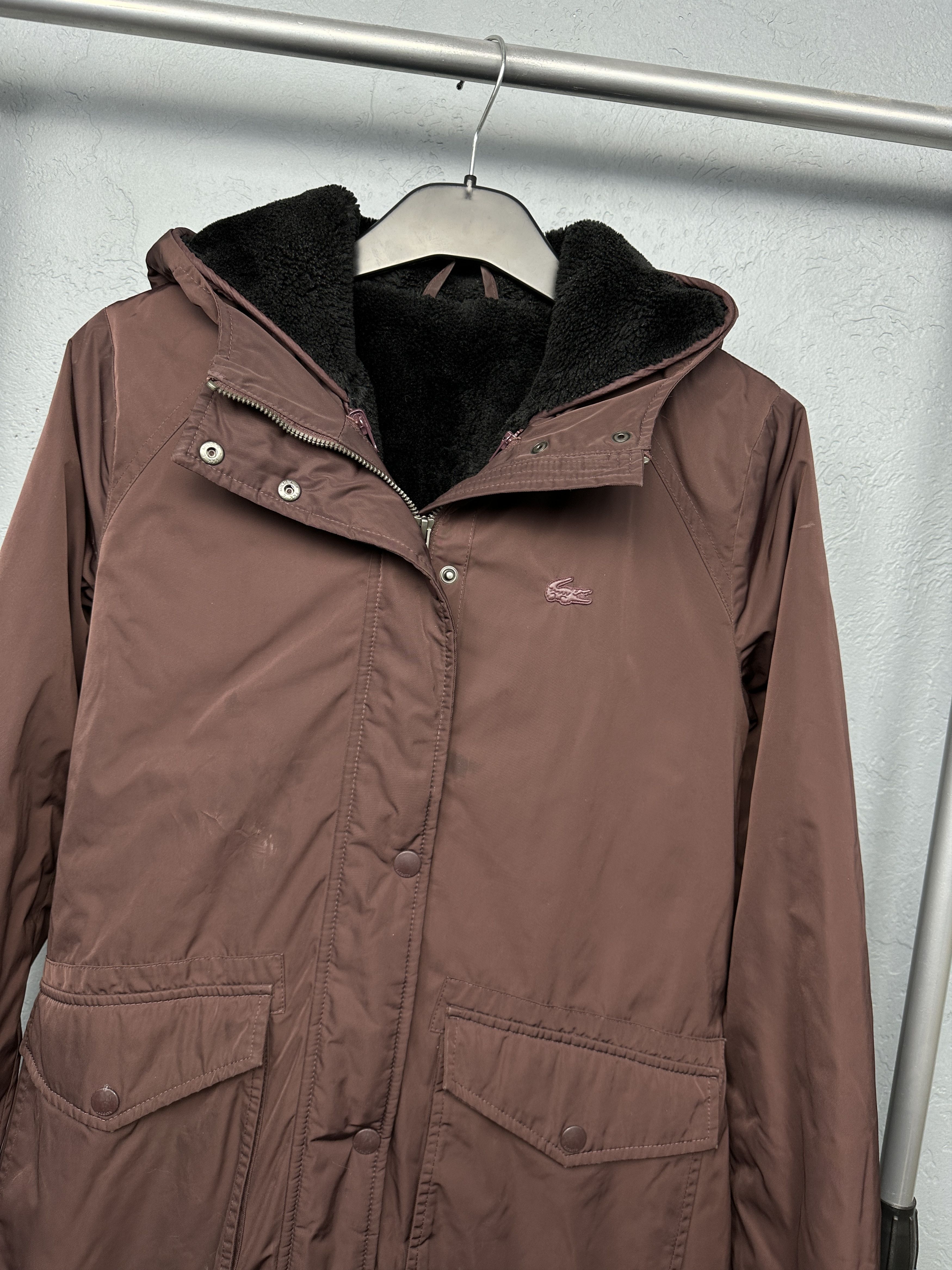 Lacoste Lacoste Womens 3 in 1 Jacket with removable lining Size S / US 4 / IT 40 - 2 Thumbnail