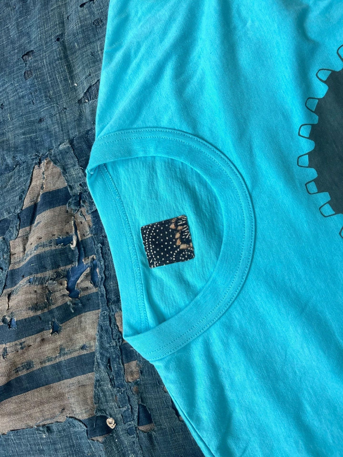 Visvim VISVIM 24SS ICT JUMBO TEE S/S Blue Size 3 Size US L / EU 52-54 / 3 - 4 Thumbnail