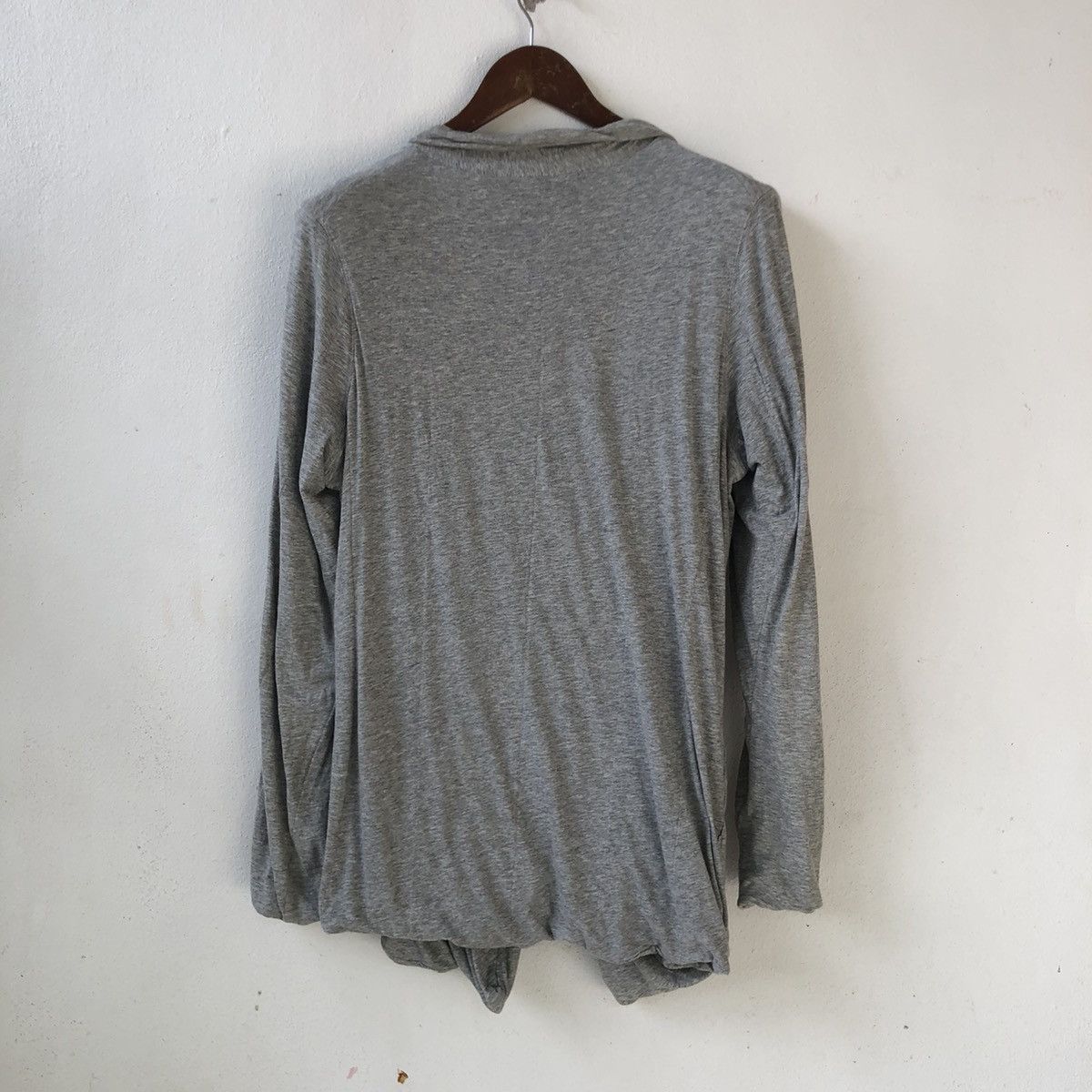 Japanese Brand PPFM Asemmetrical Double Layer Cardigan Size US M / EU 48-50 / 2 - 6 Thumbnail