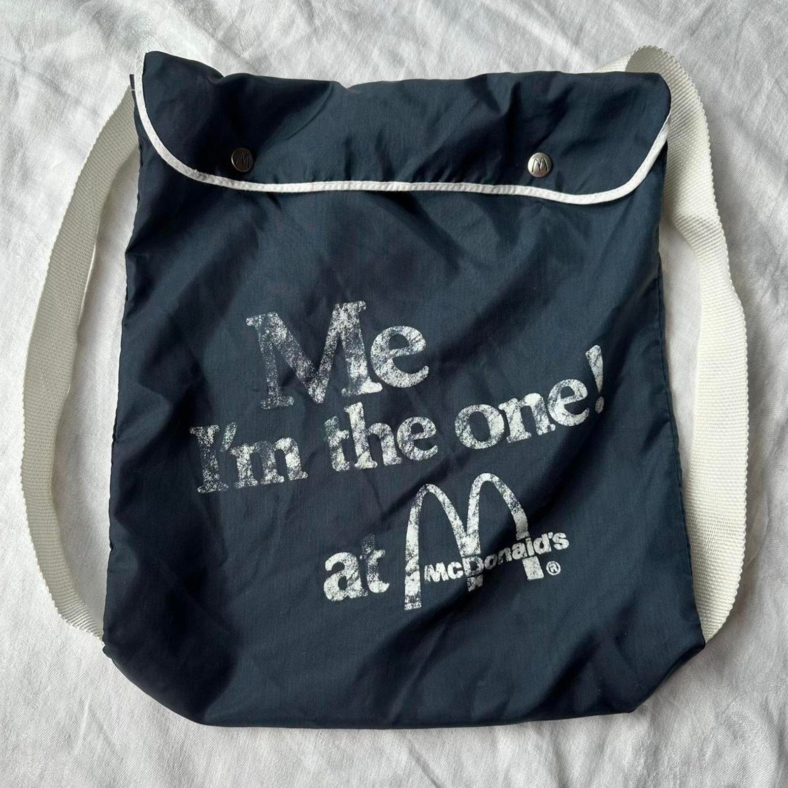 Vintage Rare Vintage 70s McDonalds I’m the One Employee Backpack Bag Size ONE SIZE - 1 Thumbnail