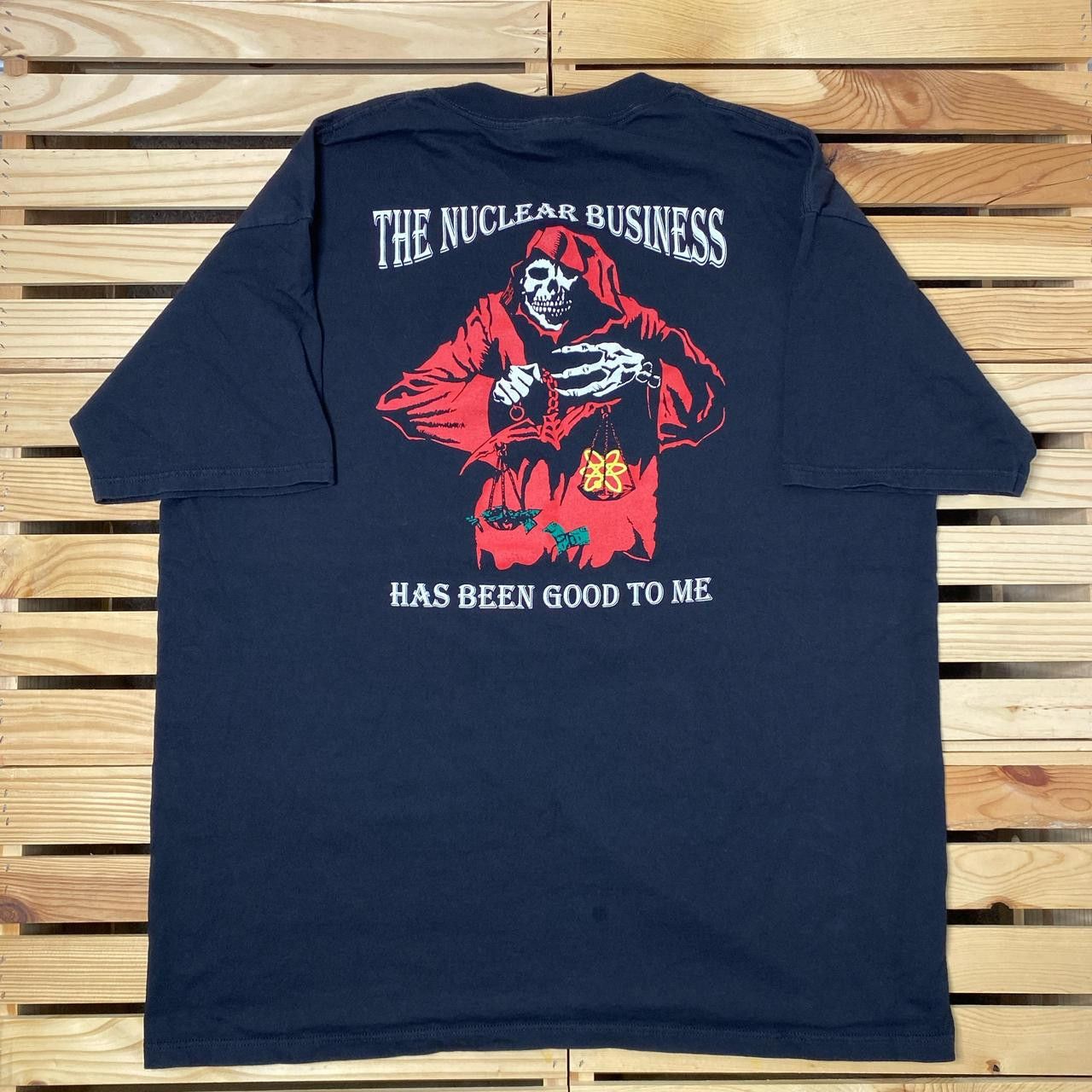 Other Vintage Farley Nuclear Plant Black Grim Reaper Tee Size 2XL Size US XXL / EU 58 / 5 - 1 Thumbnail