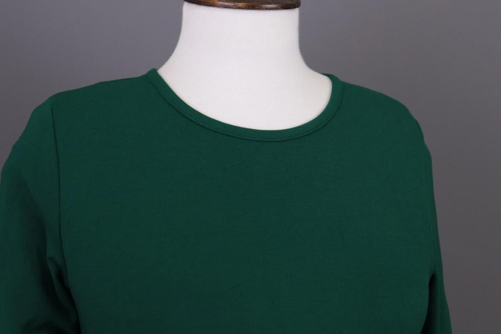 J.Crew J. Crew Green Long Sleeve Bodycon Evening Midi Dress Size XS Size XS / US 0-2 / IT 36-38 - 6 Thumbnail