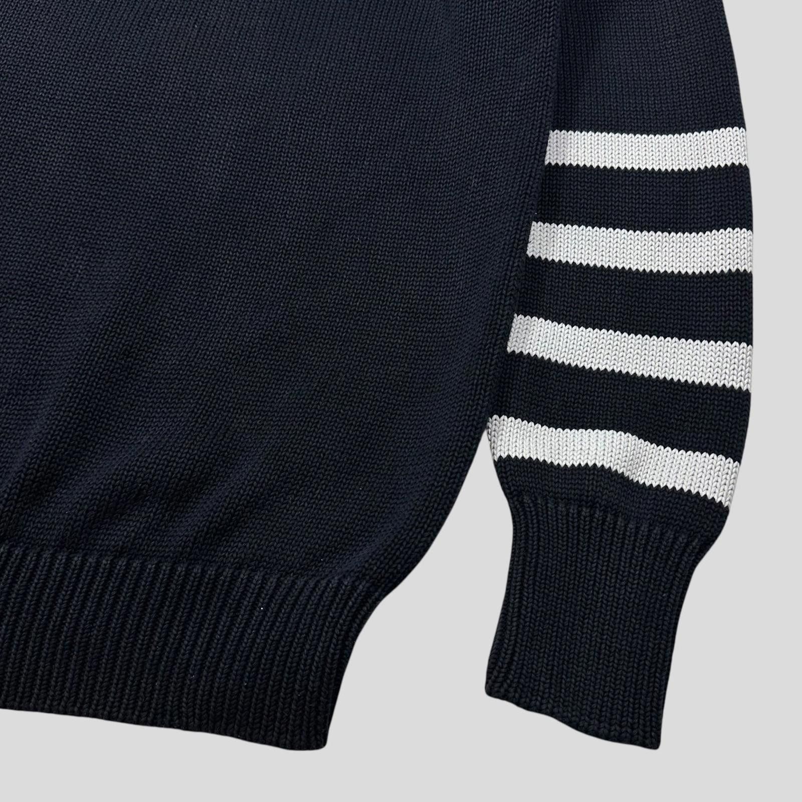 Prada Prada Milano 2010 Chunky Striped Knit Jumper - M Size US M / EU 48-50 / 2 - 3 Thumbnail