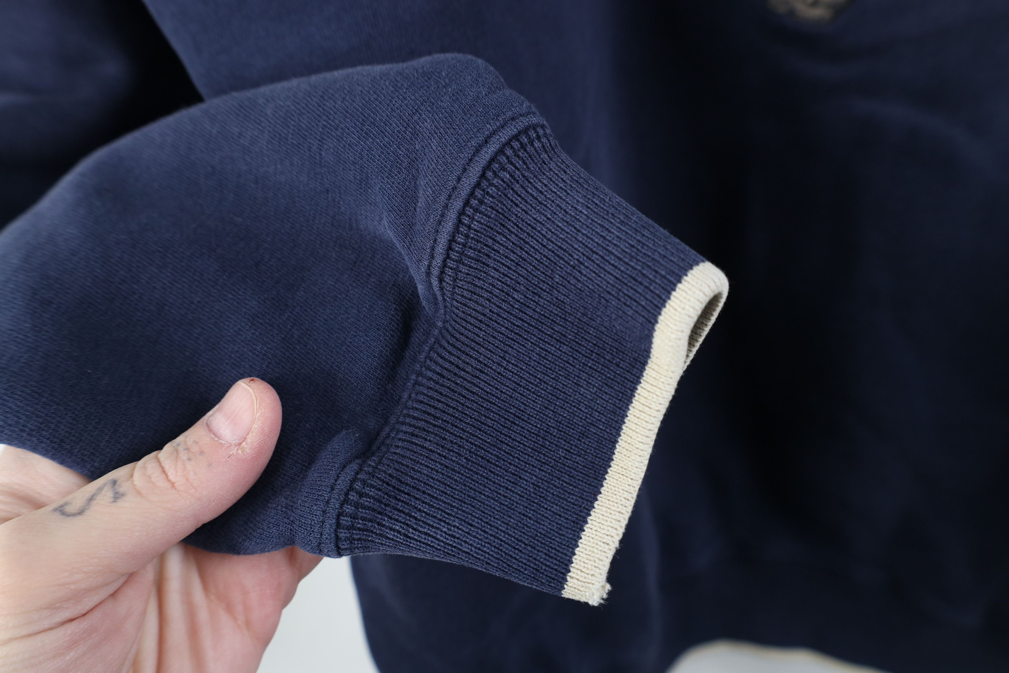 Vintage Vintage 90s Streetwear Golfing Crewneck Sweatshirt Navy Blue Size US XL / EU 56 / 4 - 8 Thumbnail