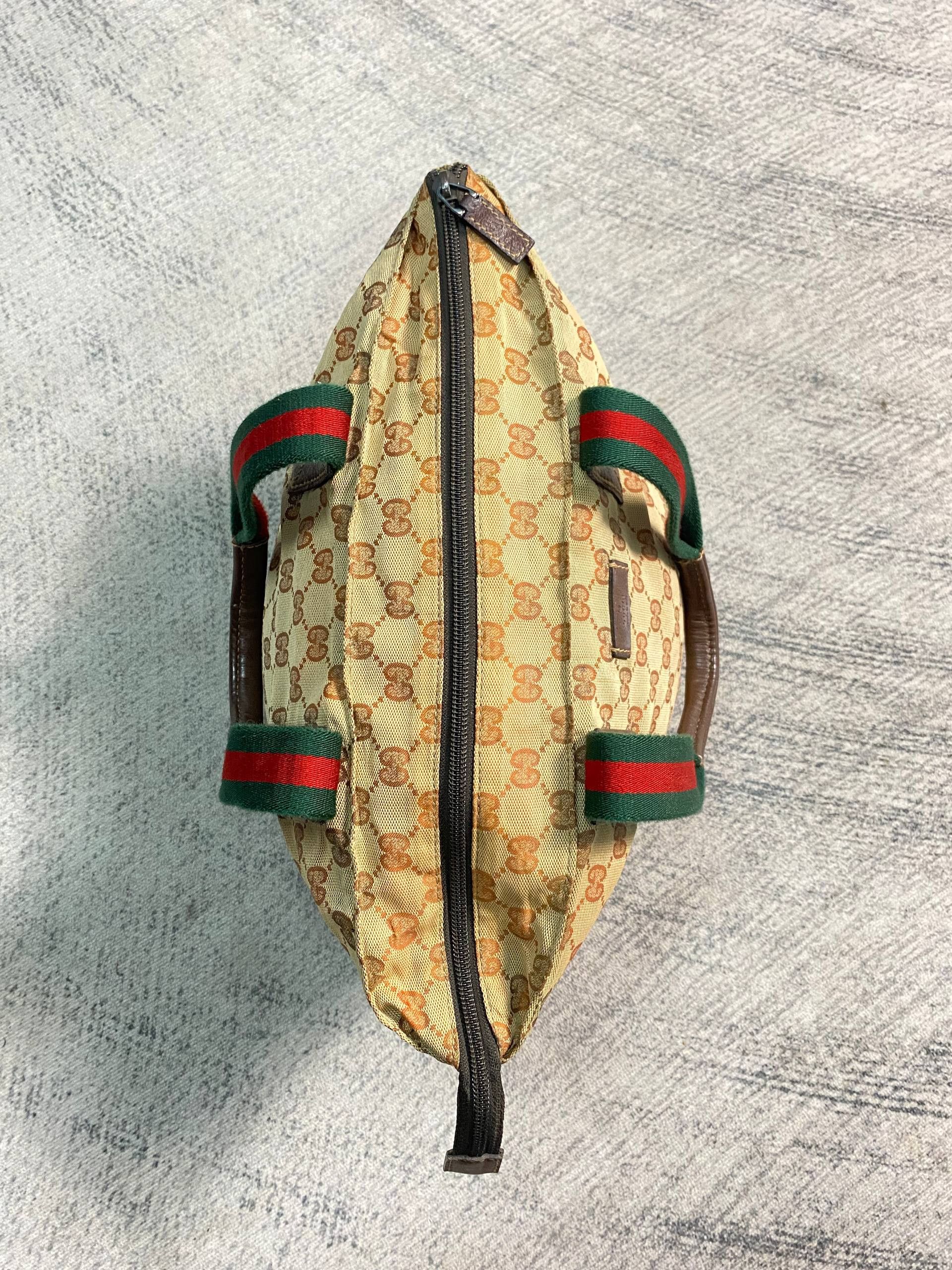 Gucci GUCCI GG Canvas Web Sherry Line Hand Bag Size ONE SIZE - 5 Thumbnail