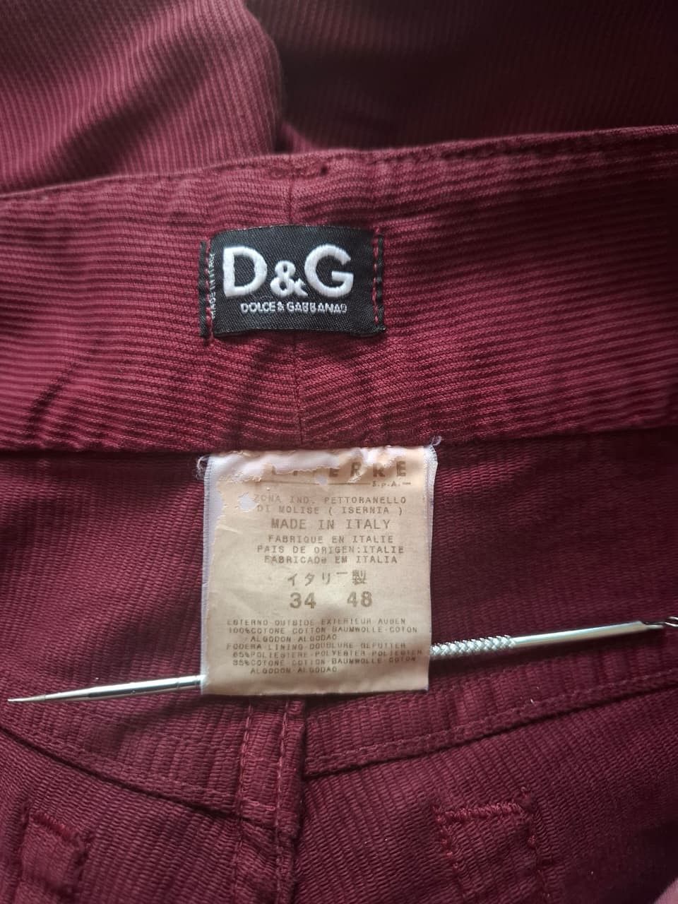 Dolce & Gabbana Dolce & Gabbana corduroy flare pants Size US 32 / EU 48 - 7 Thumbnail