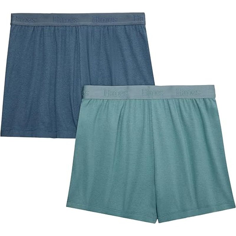 Hanes New 2 Pair Hanes Womens XS Super Soft Sleepwear Shorts Size 24" / US 00 / IT 34 - 1 Thumbnail