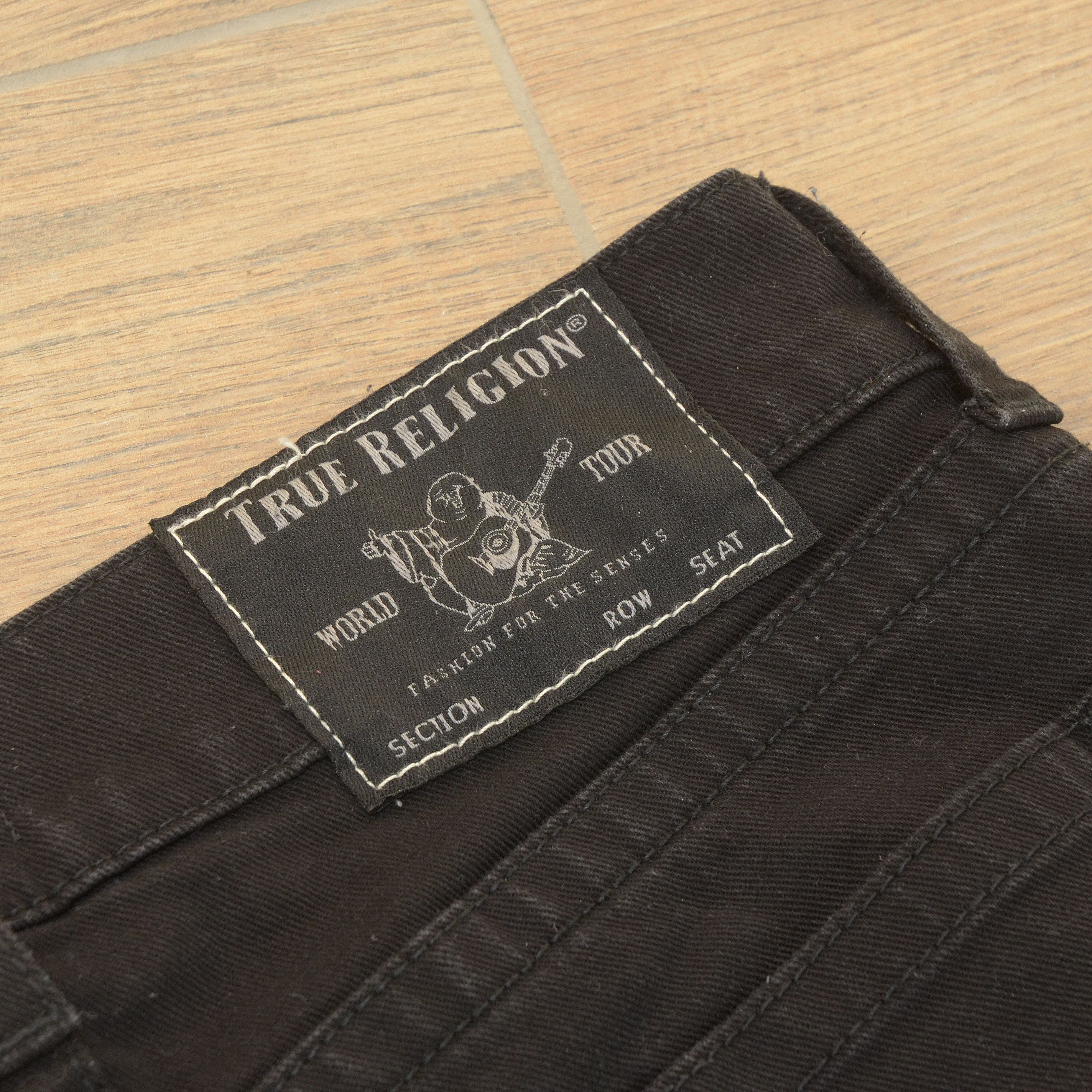 True Religion True Religion Rocco Relaxed Skinny jeans y2k black denim Size US 30 / EU 46 - 8 Thumbnail