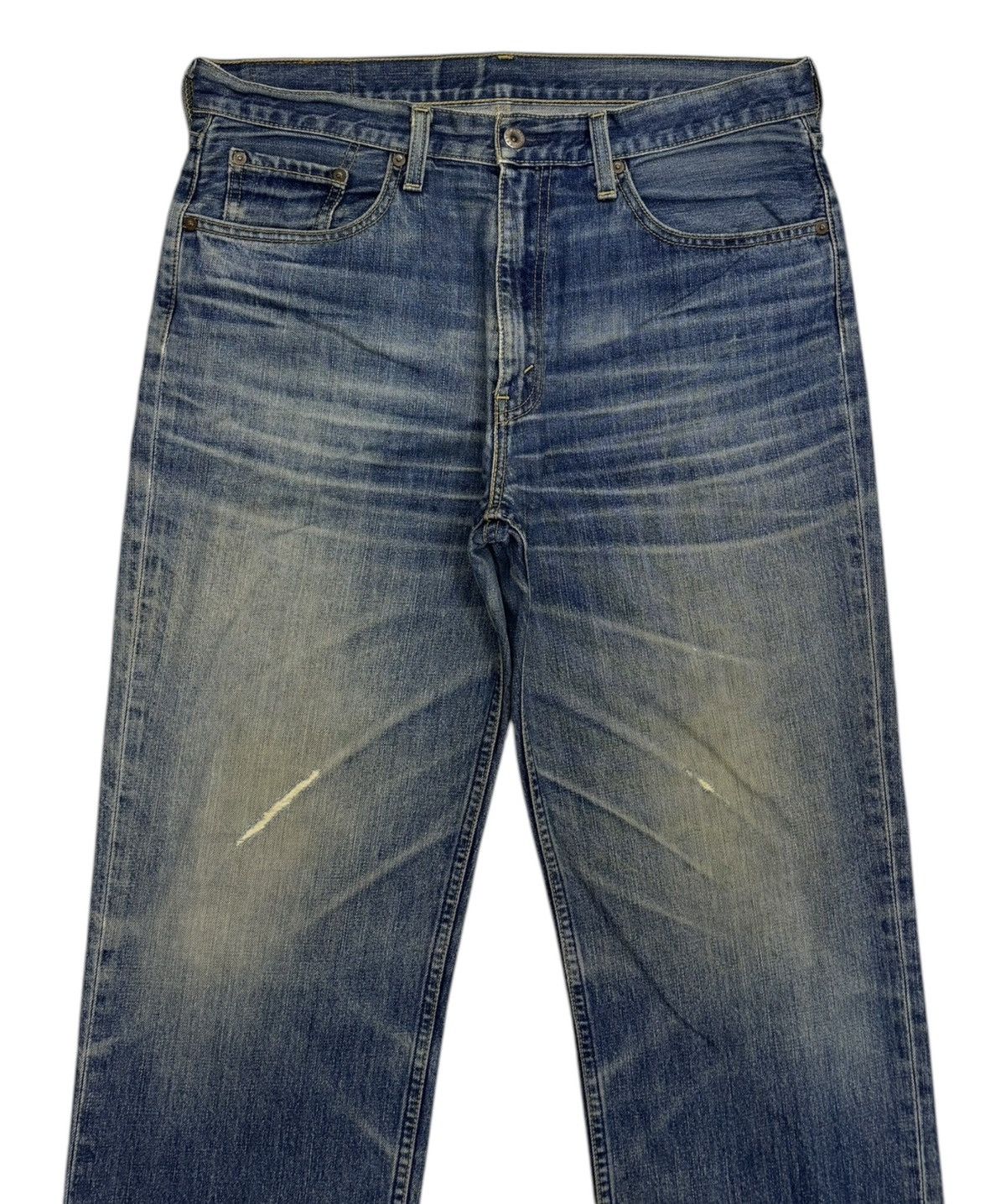 Levi's 🔥VINTAGE LEVIS 502 BAGGY DISTRESSED DENIM JEAN Size US 36 / EU 52 - 5 Thumbnail