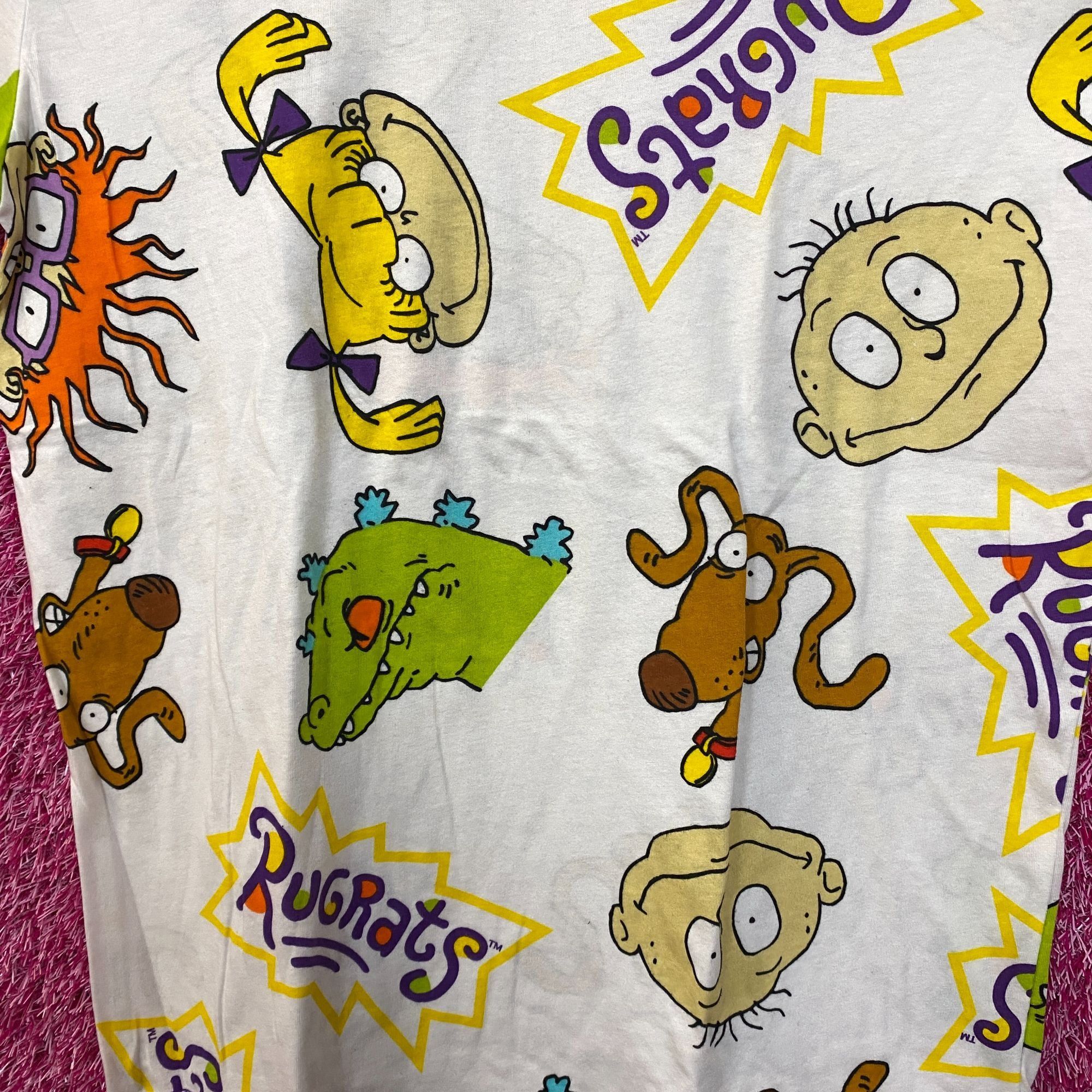 Nickelodeon Rugrats Characters All Over Nickelodeon Tshirt size medium Size US M / EU 48-50 / 2 - 2 Thumbnail