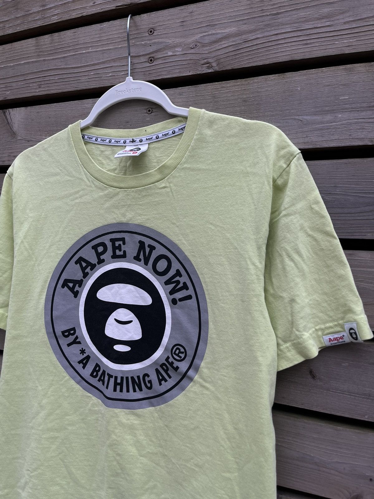 Aape × Bape Aape by a Bathing Ape Reflective Logo T-Shirt Tee Bape Size US M / EU 48-50 / 2 - 2 Thumbnail