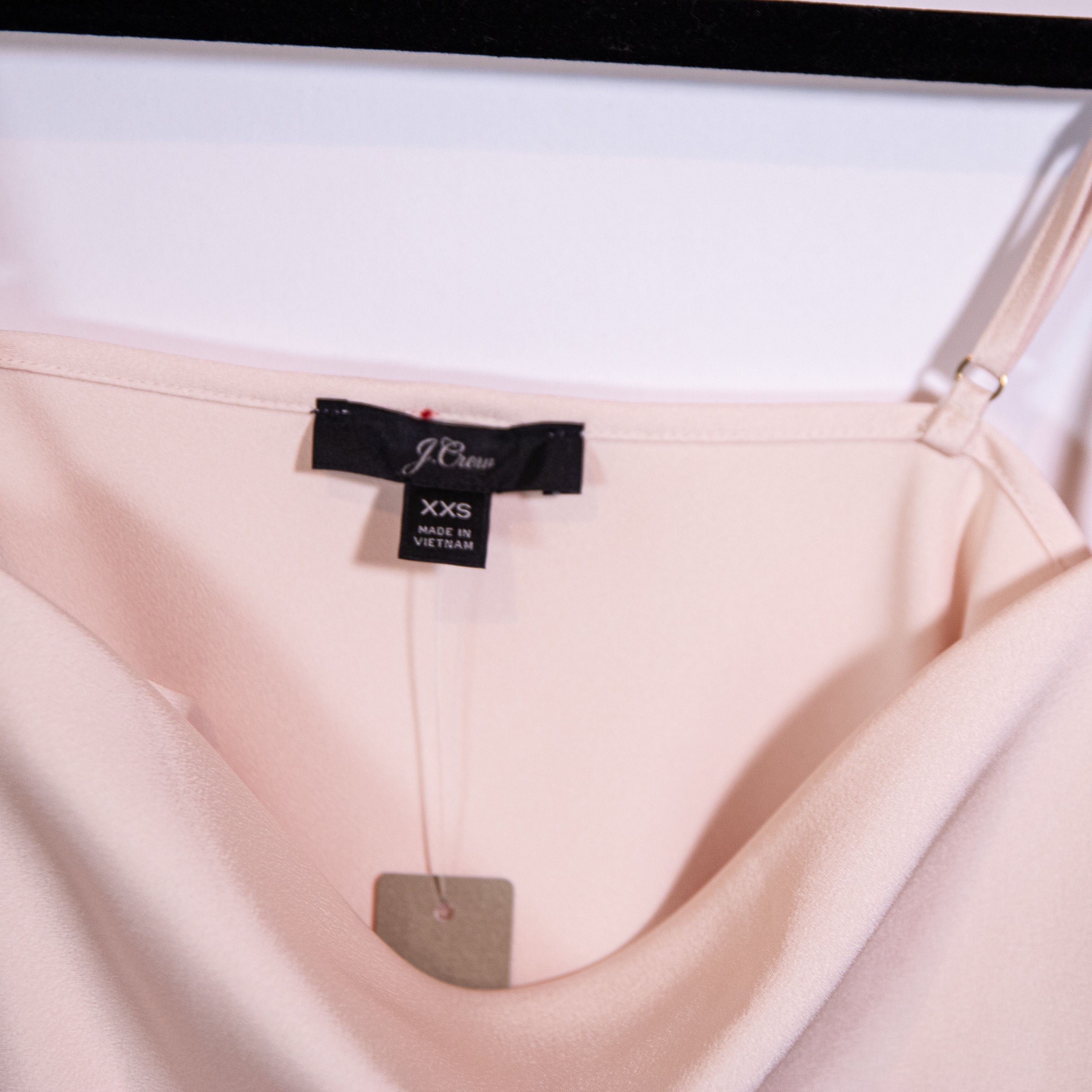 J.Crew NEW J. Crew Cowlneck Satin Sleeveless Size XXS / US 00 / IT 34 - 2 Thumbnail