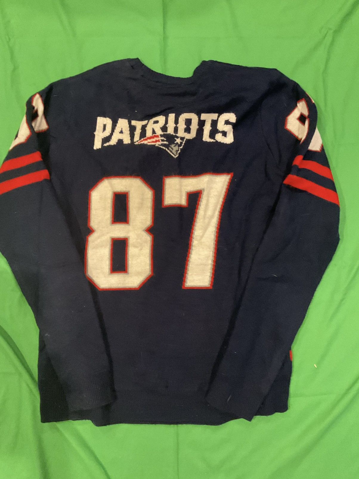NFL × Vintage Vintage Rob Gronkowski New England Patriots crewneck Size US L / EU 52-54 / 3 - 2 Thumbnail
