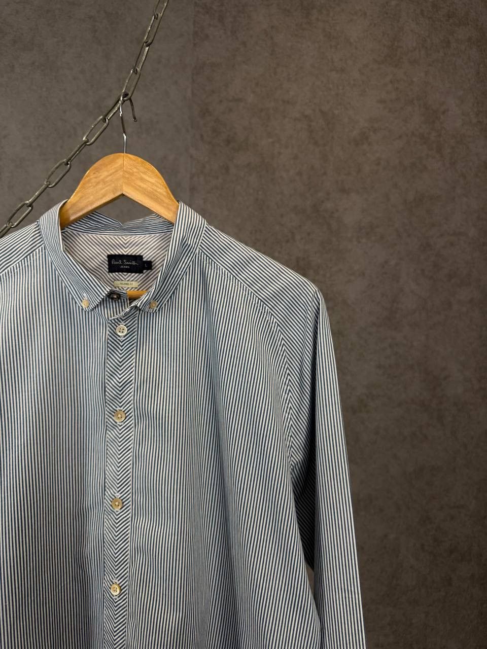 Paul Smith Paul Smith luxury designer striped shirt Size US L / EU 52-54 / 3 - 2 Thumbnail