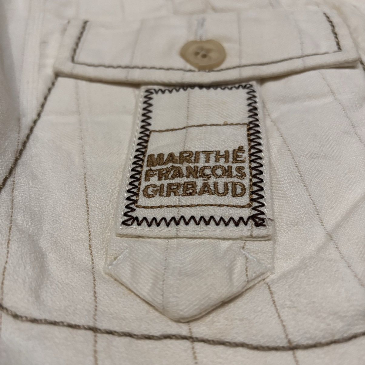 Designer × Marithe + Francois Girbaud ⚡️QUICK SHIP⚡️ Marithe Francois Girbaud Stripes Pants Size US 30 / EU 46 - 8 Thumbnail