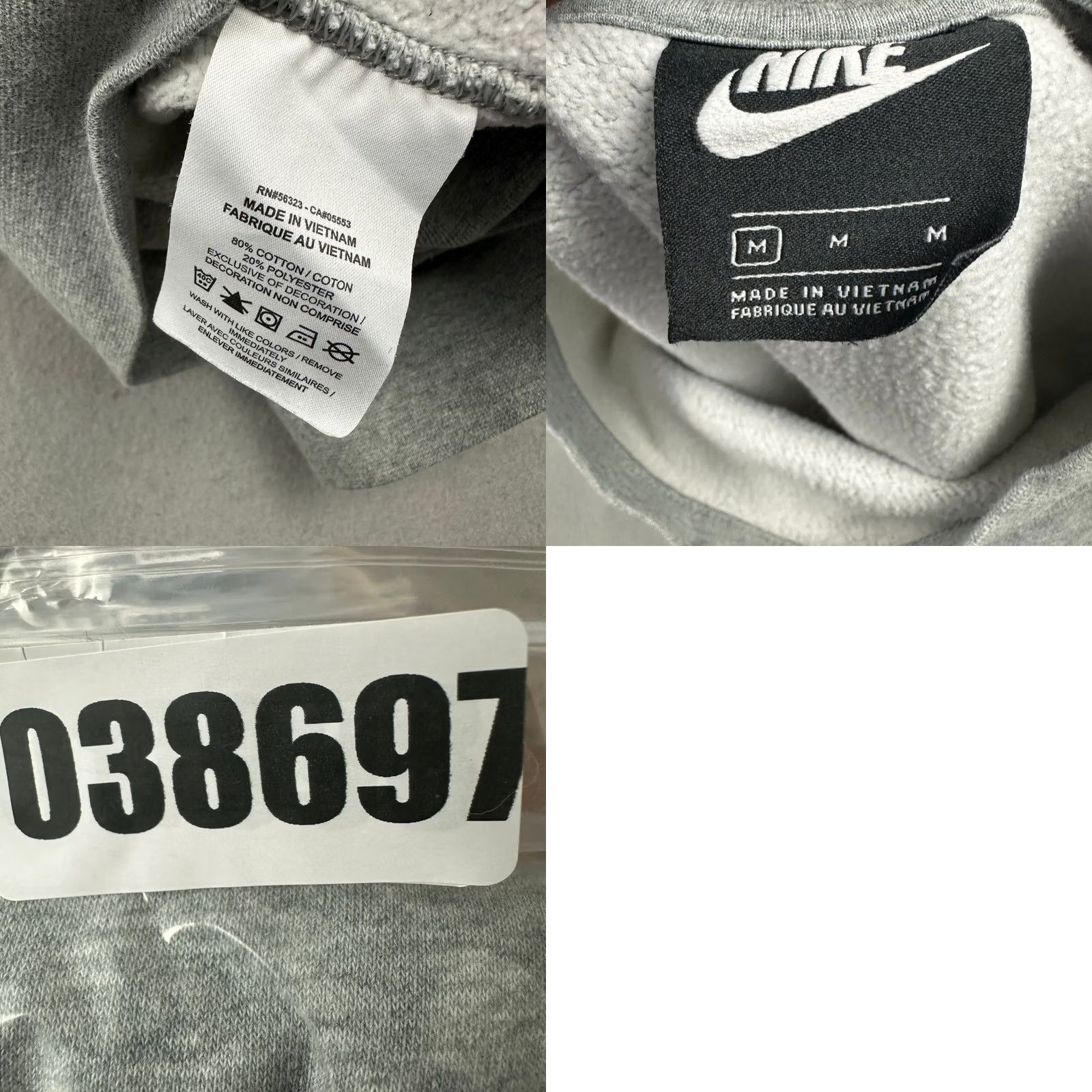 Nike Nike Sweatshirt Men Medium Gray Have A Nike Day Crew Neck Pullover Sweater M Size US M / EU 48-50 / 2 - 8 Thumbnail