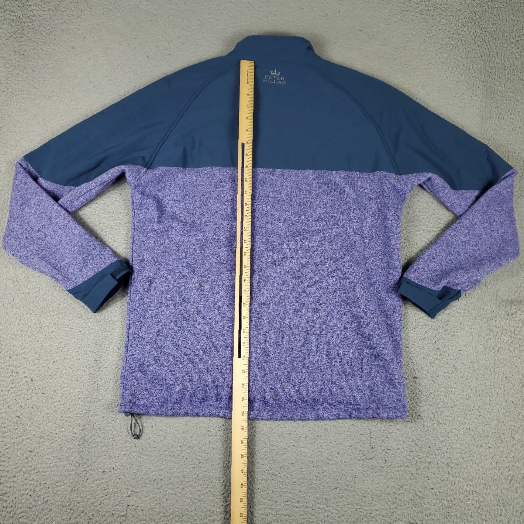 Peter Millar Peter Millar Jacket Mens Large Purpble Blue Crown Sport Golf Full Zip Size US L / EU 52-54 / 3 - 6 Thumbnail