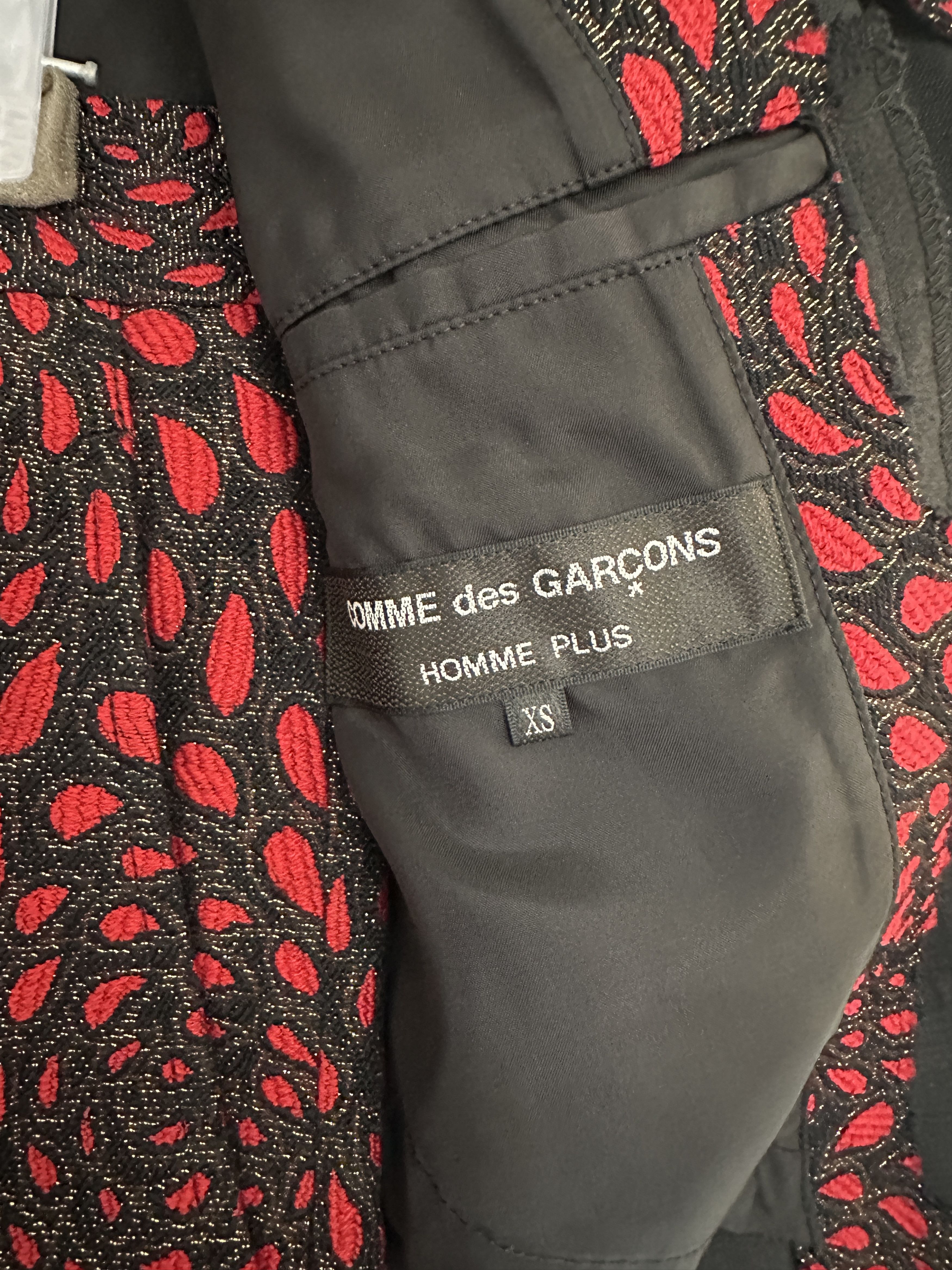 Comme des Garcons Homme Plus Comme des Garçons Homme Plus Blood Rose Blazer Size 36S - 3 Thumbnail