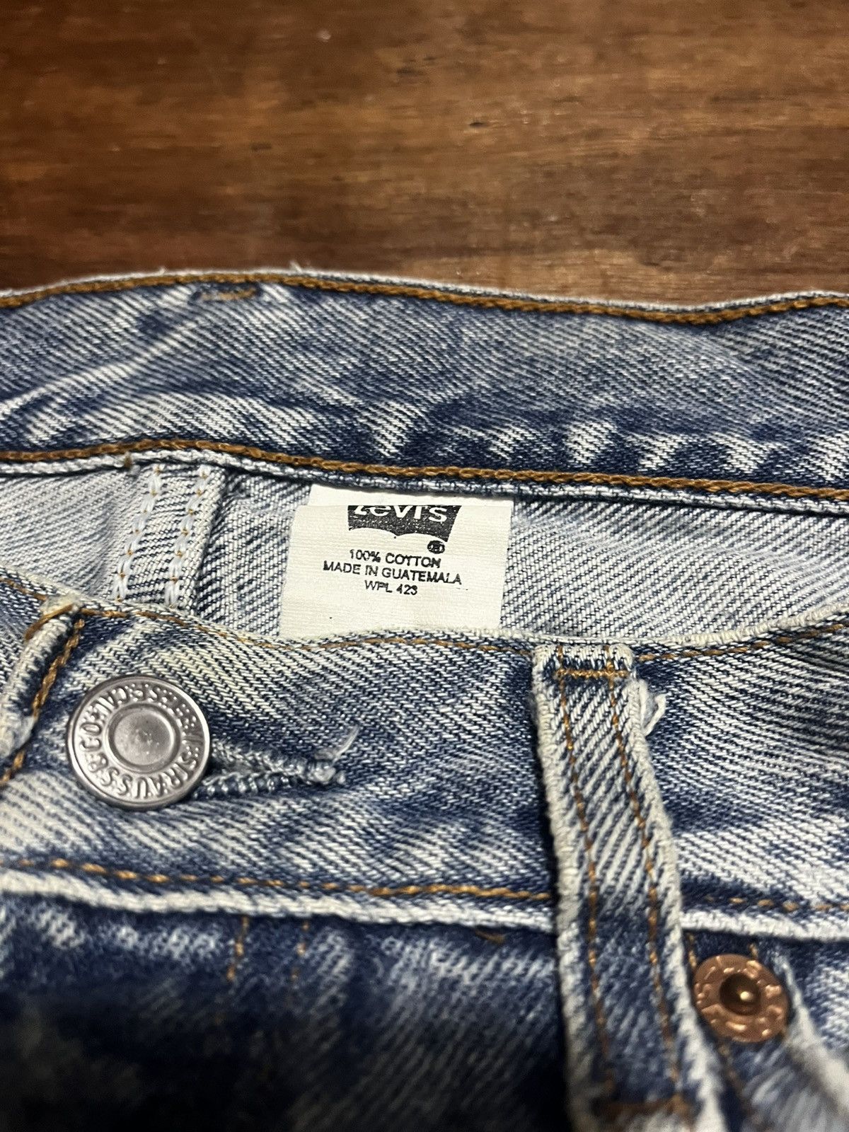 Levi's Vintage Clothing Vintage Levis 501 distressed Size US 32 / EU 48 - 4 Thumbnail