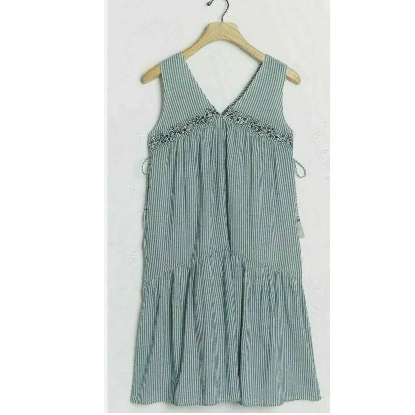 Anthropologie New Anthropologie Aida Floral Embroidered Mini Dress $148 S Size S / US 4 / IT 40 - 7 Thumbnail