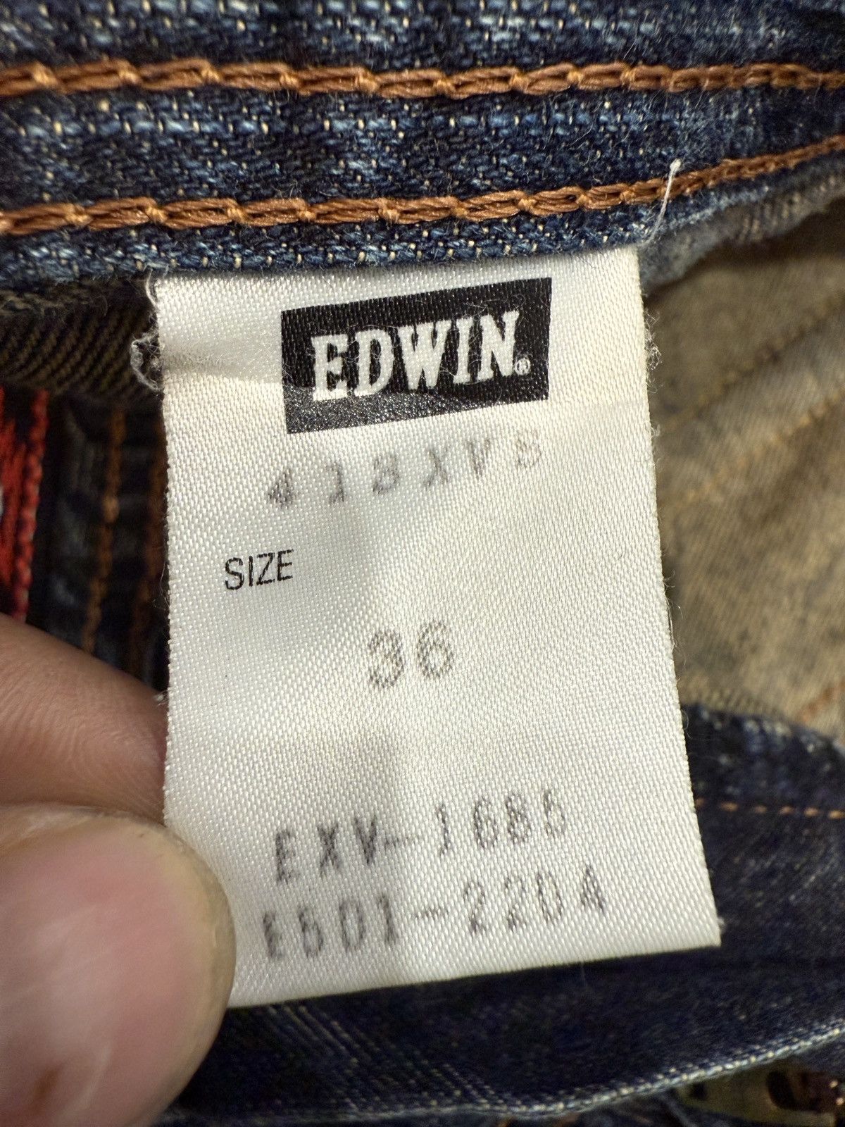 If Six Was Nine Japanese Edwin Exclusive Jeans Faded Multi Pocket Size US 38 / EU 54 - 12 Thumbnail