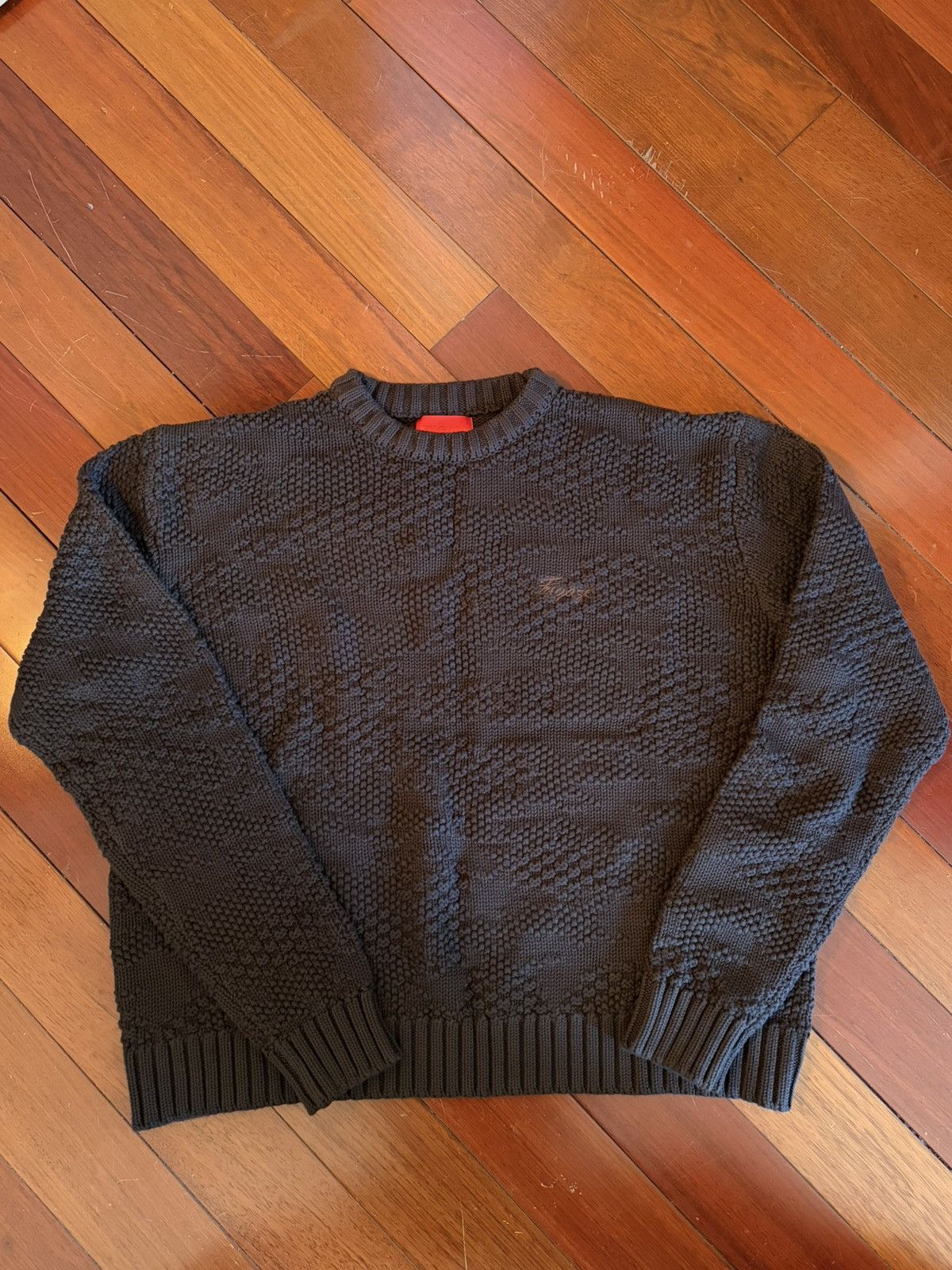 Fugazi Fugazi Camotex Knit Sweater Brown M Size US M / EU 48-50 / 2 - 1 Thumbnail