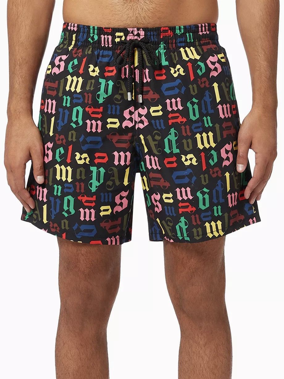 Palm Angels Palm Angels x Vilebrequin Monogram Swim Shorts Rare Hype Y2K Size US 34 / EU 50 - 14 Thumbnail