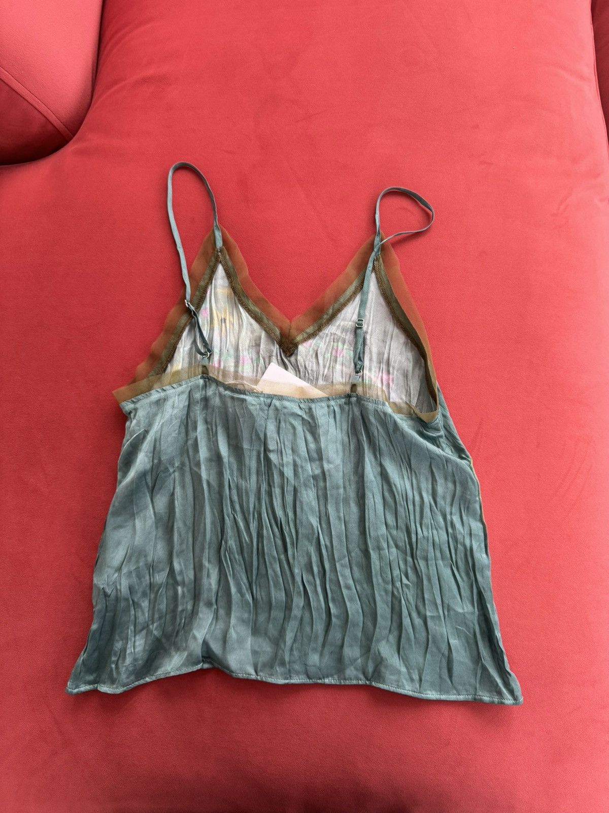 Acne Studios Acne Studios NEW camisole, blue/ green, size S-M Size M / US 6-8 / IT 42-44 - 7 Thumbnail