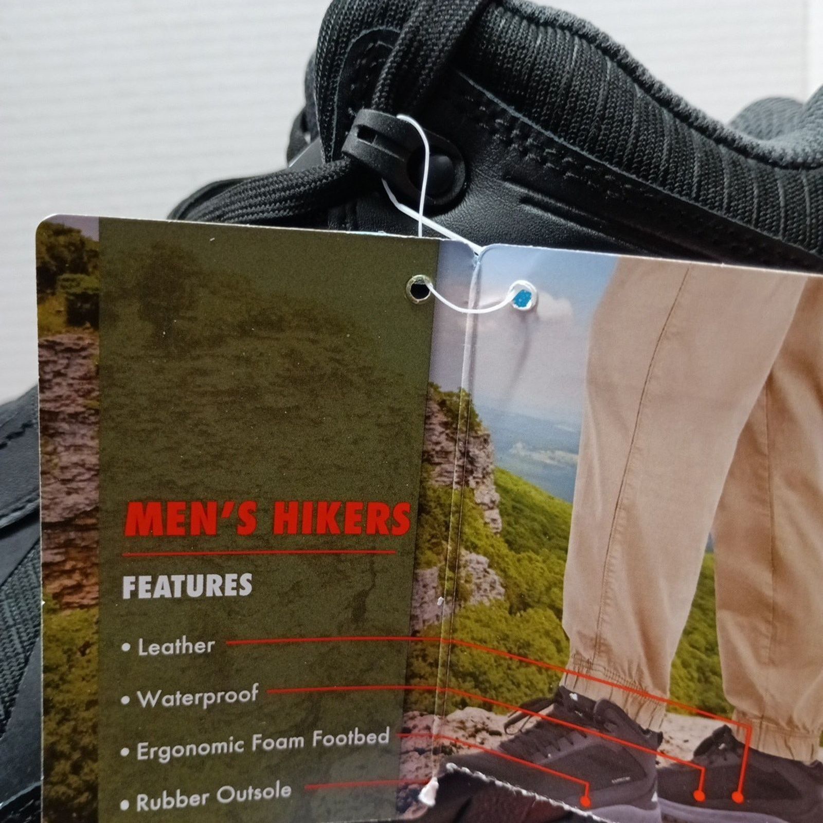 Other Men’s size 10 Ozark Trail Tech Hiker Waterproof Boots Black Size US 10 / EU 43 - 5 Thumbnail