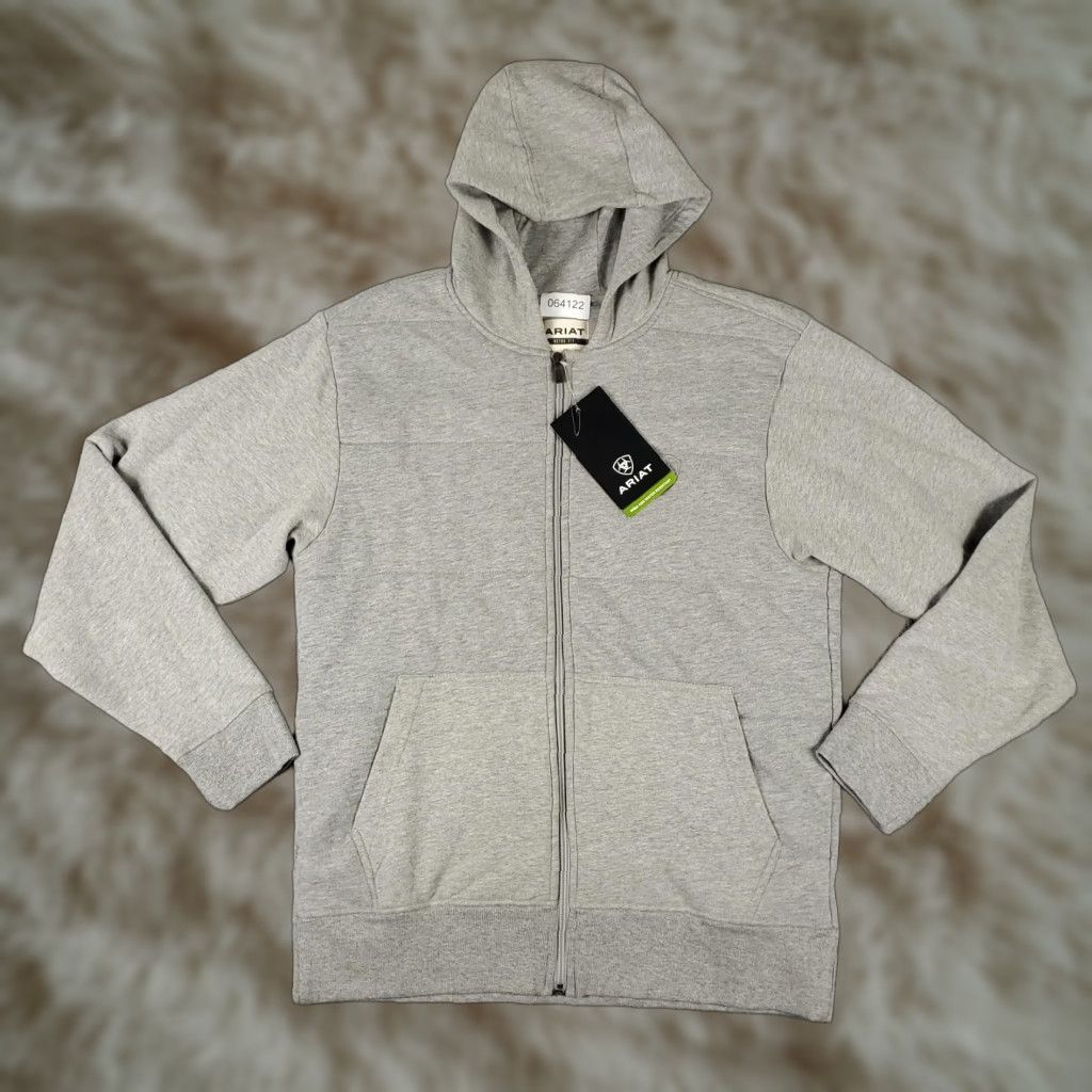 Ariat Ariat Hoodie Mens Small Gray Full Zip Size US S / EU 44-46 / 1 - 1 Thumbnail