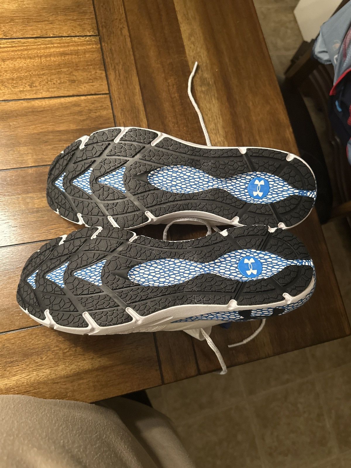 Under Armour Under Armor HOVR Phantom 2 Reflect ‘White Blue Circuit’ Size US 13 / EU 46 - 2 Thumbnail