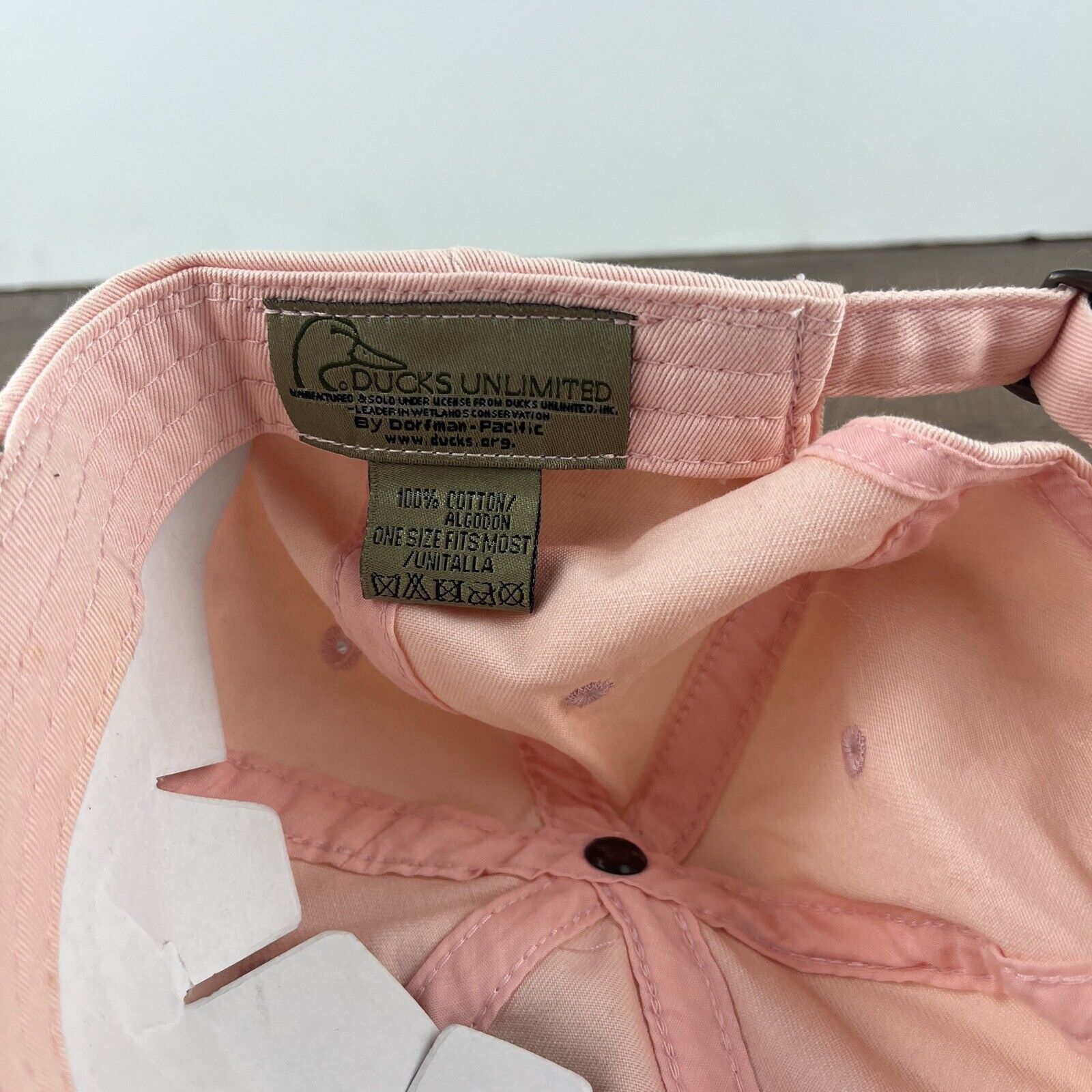 Other Ducks Unlimited Hat Pink Hat Adjustable Adult Size Hat Pink Size ONE SIZE - 13 Thumbnail