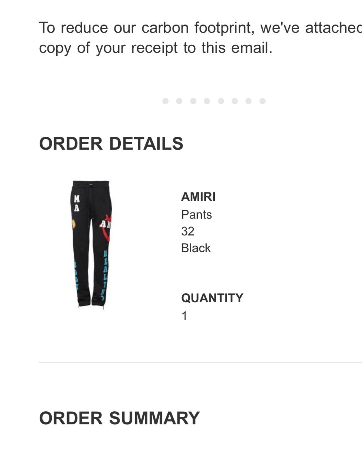 Amiri × Designer Amiri Healthy Mind/Body sweatpants🔥Rare🔥 Size US 32 / EU 48 - 18 Thumbnail