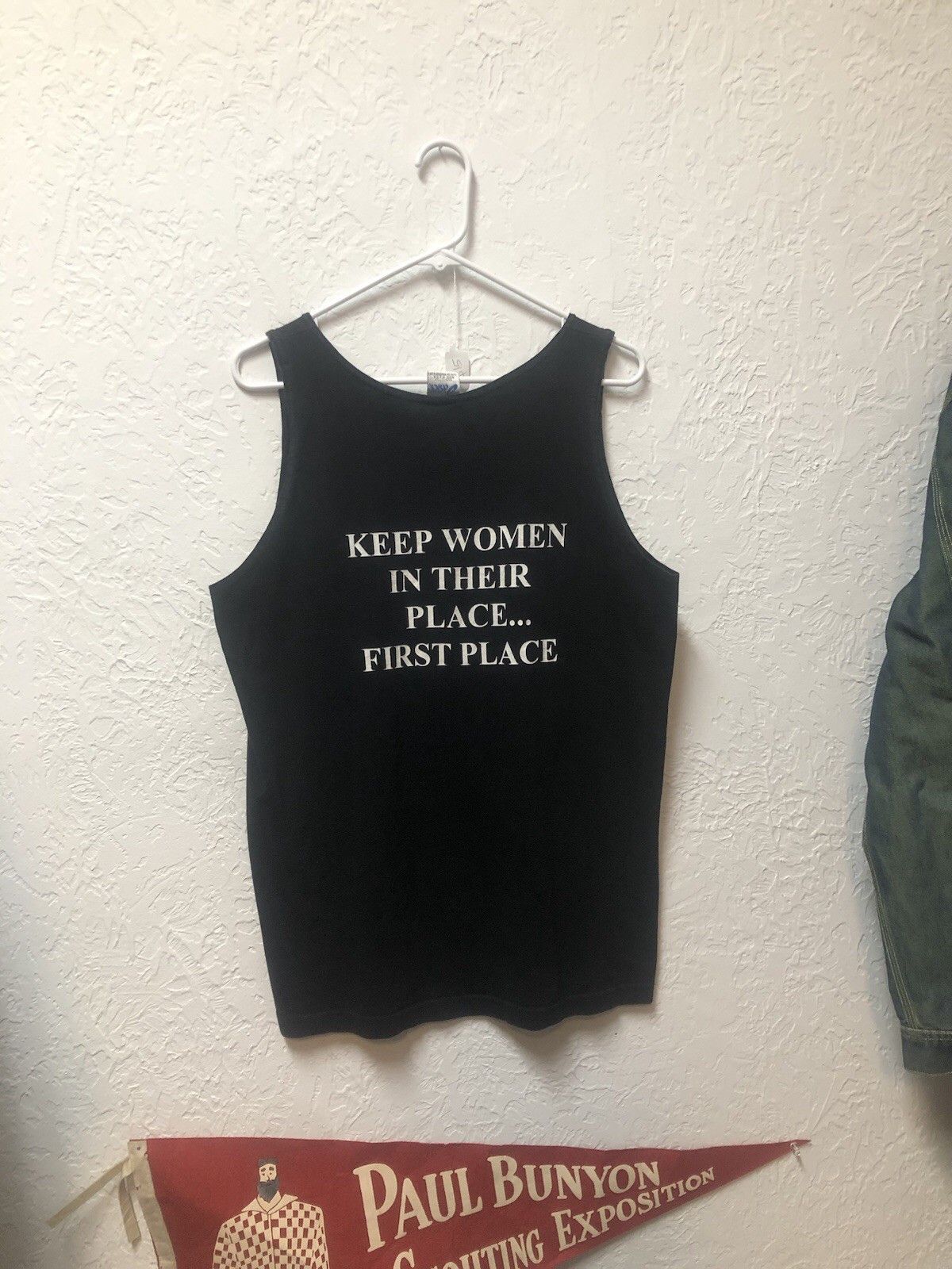 Vintage 90s Tank Top Shirt Lady Foot Locker ASIC Women Empowerment L Size L / US 10 / IT 46 - 4 Thumbnail