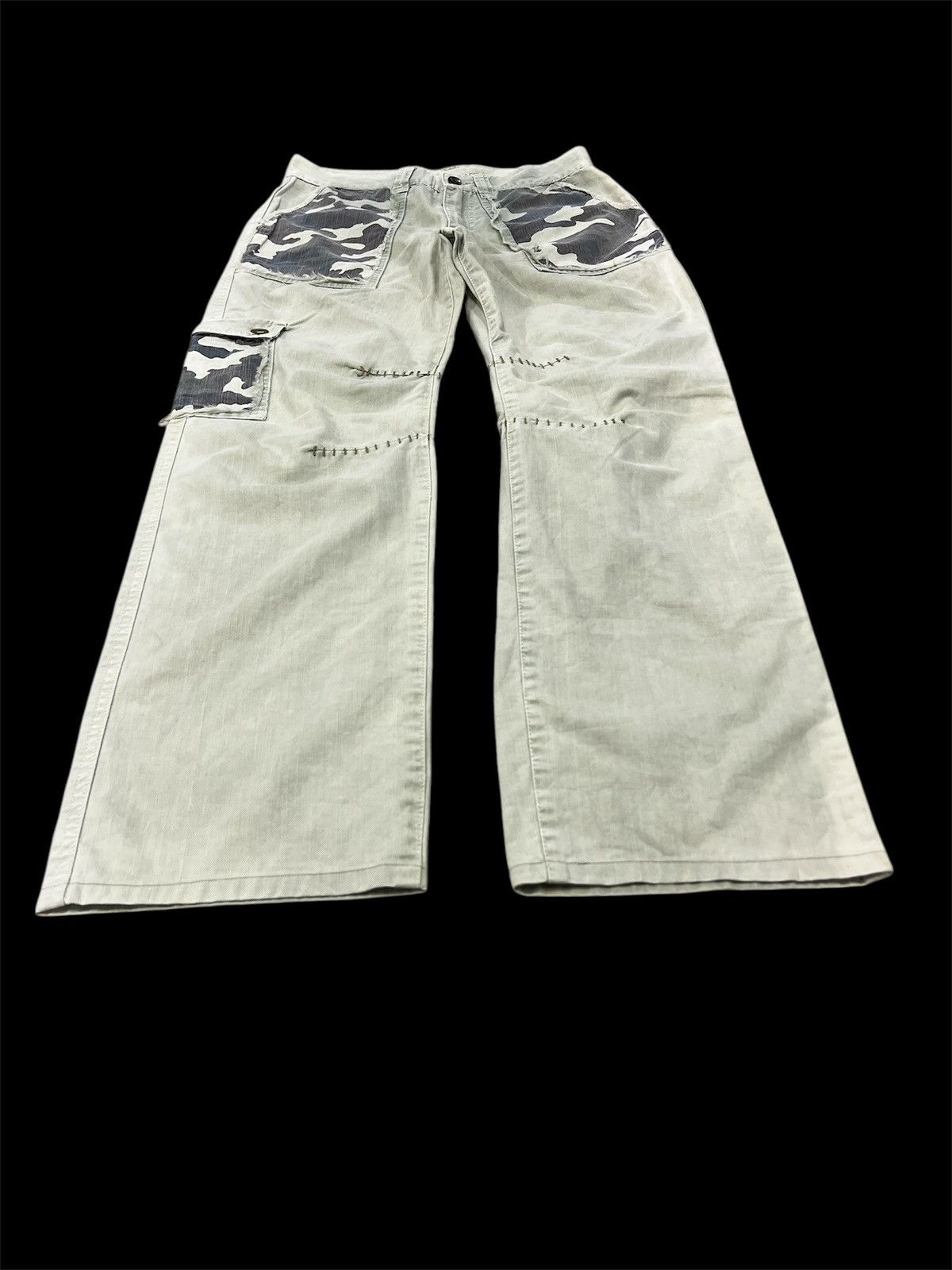 Japanese Brand × Vintage TWENTY WORK DISTRESSED PANT Size US 30 / EU 46 - 5 Thumbnail