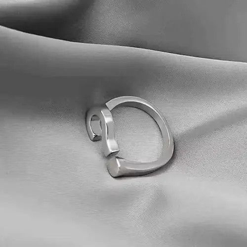 Jewelry × Vintage Creative Question Mark Ring Size ONE SIZE - 2 Thumbnail
