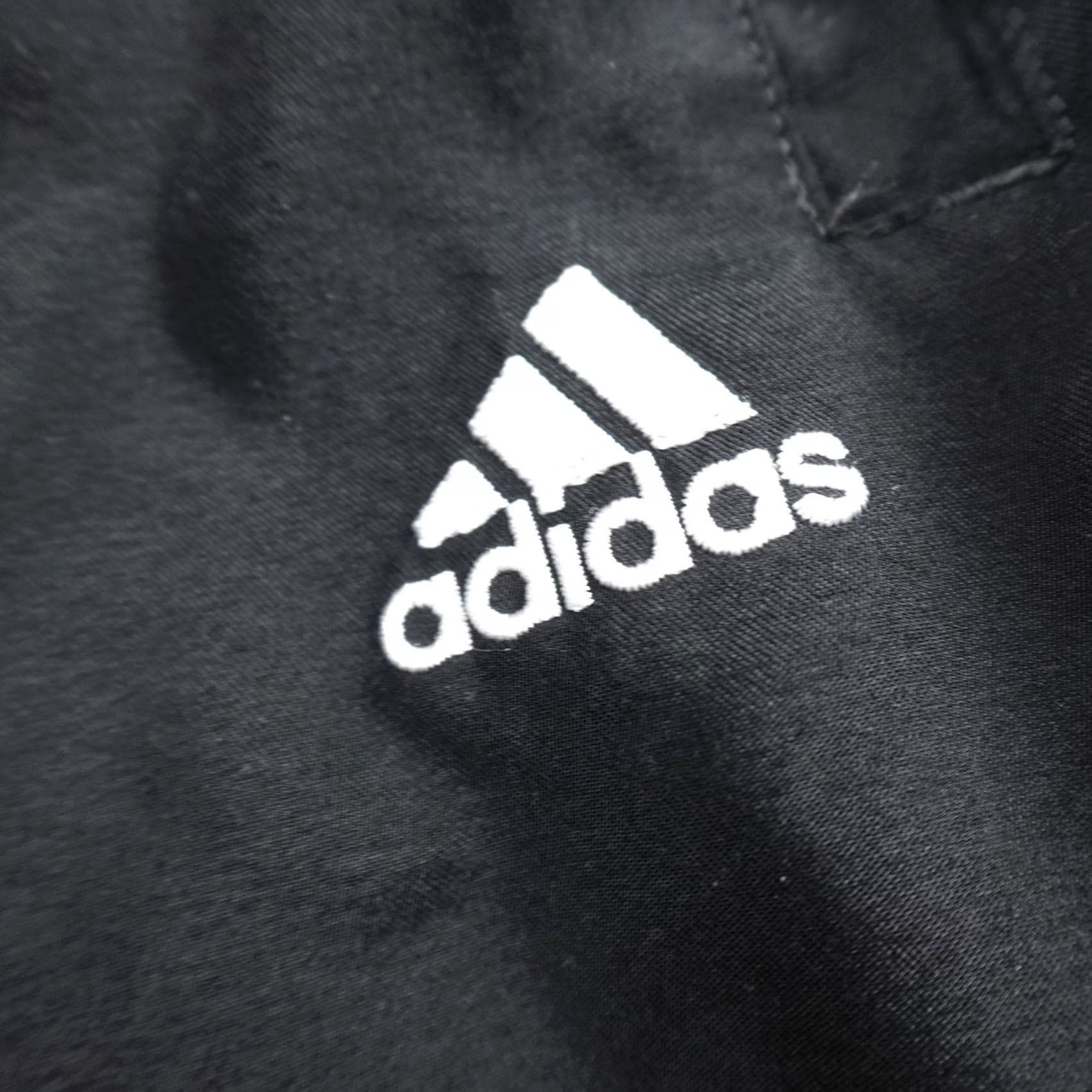 Adidas Adidas Pants Mens S Black Track Warm Up Drawstring Jogger Sweatpants Gym Train Size US 26 / EU 42 - 7 Thumbnail