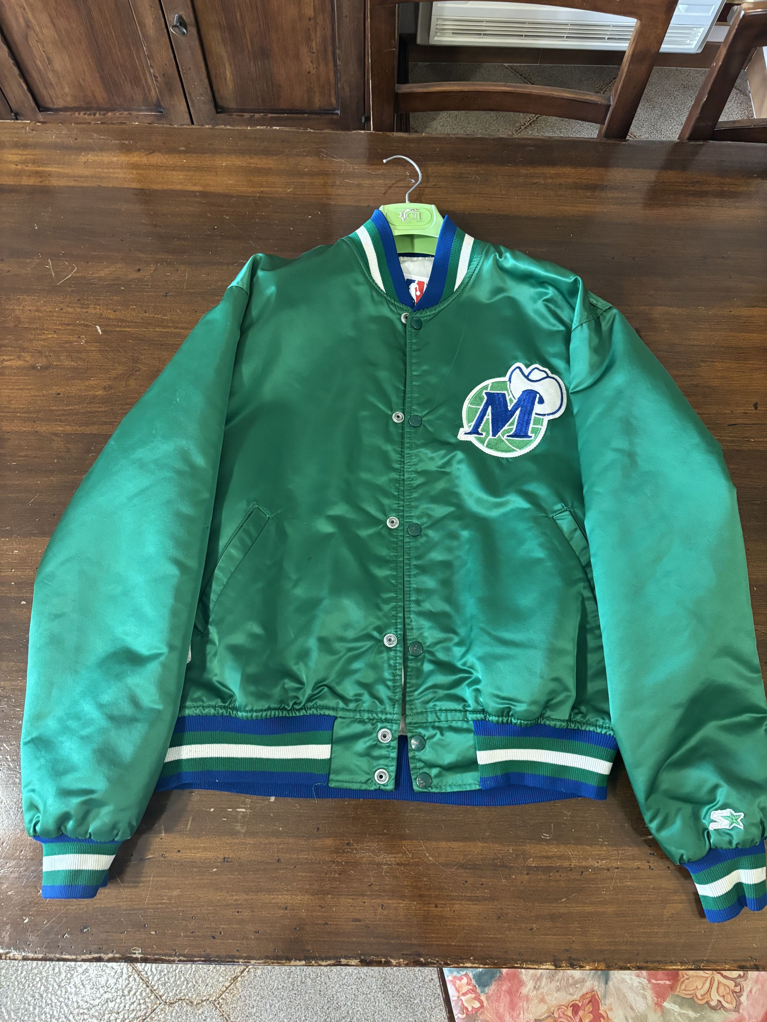 Starter Starter Varsity Jacket Dalla Mavericks 80' rare Size US L / EU 52-54 / 3 - 1 Thumbnail