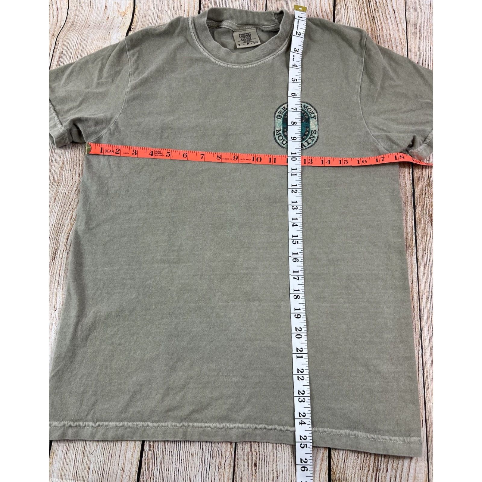 Comfort Colors Comfort Colors Green T Shirt Small Men Regular Short Sleeve Cotton Colorful Great Smoky Mountains Cades Cove Tennessee Size US S / EU 44-46 / 1 - 4 Thumbnail