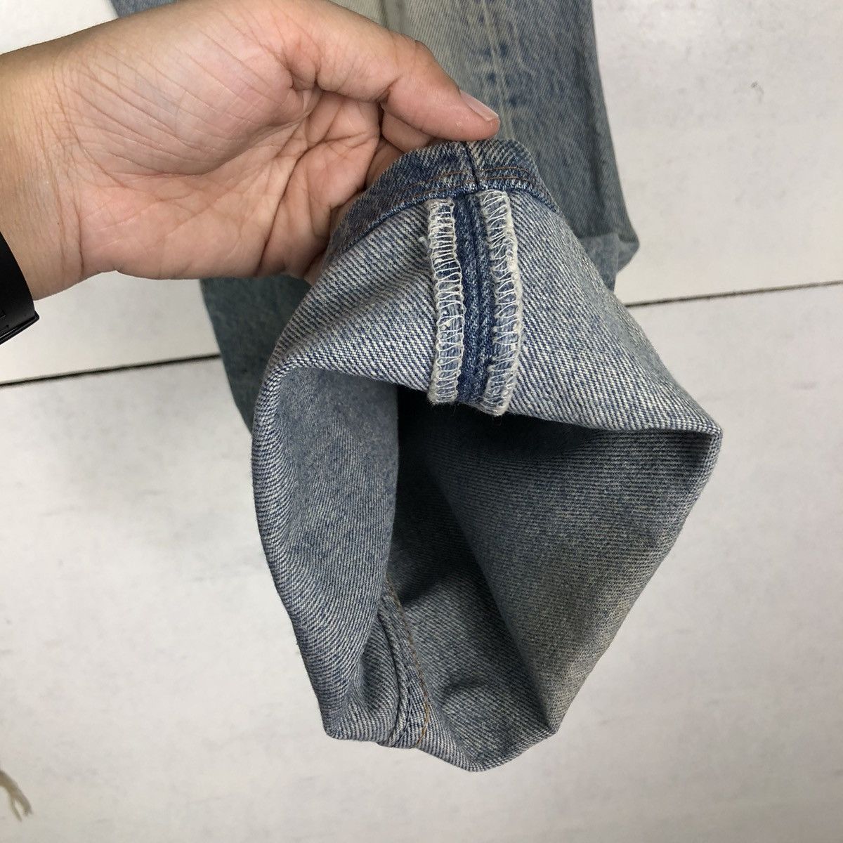 Levi's 🔥Vintage Distressed Rusty Design Punk Style Levi’s USA Size US 32 / EU 48 - 19 Thumbnail