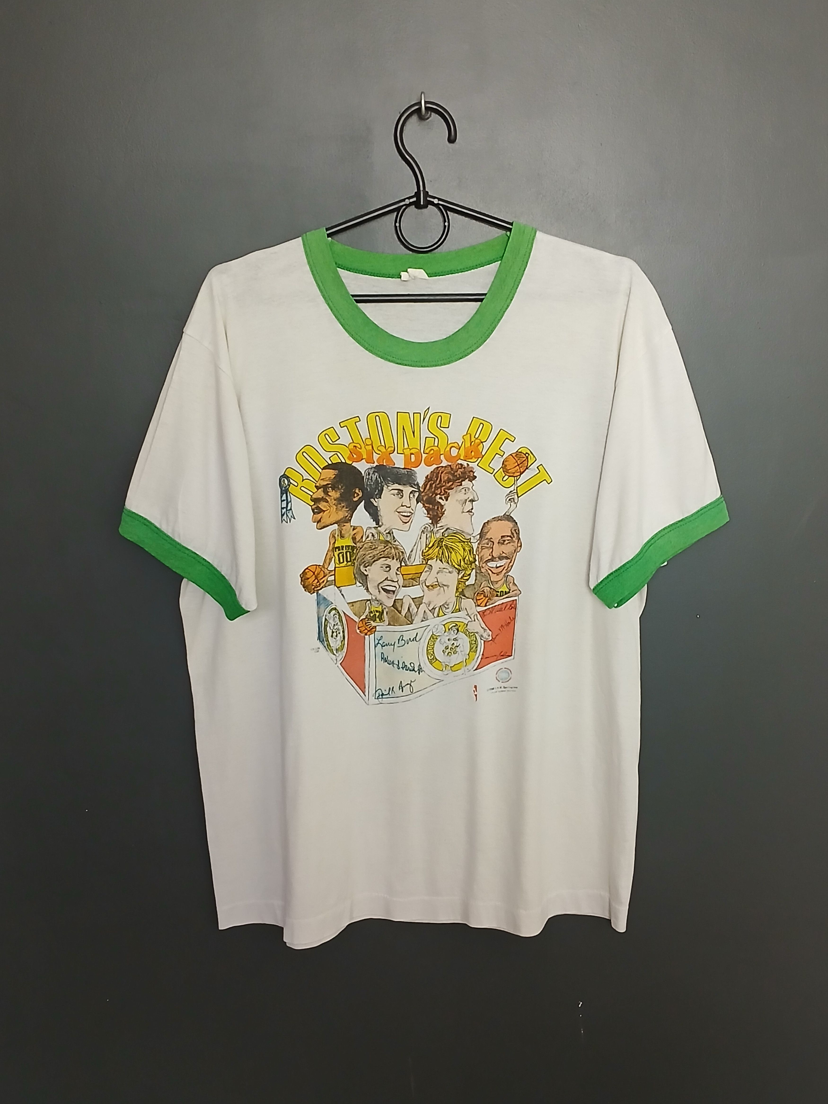 NBA Vintage 1996 NBA Boston Celtics Basketball T-Shirt Size US M / EU 48-50 / 2 - 1 Thumbnail