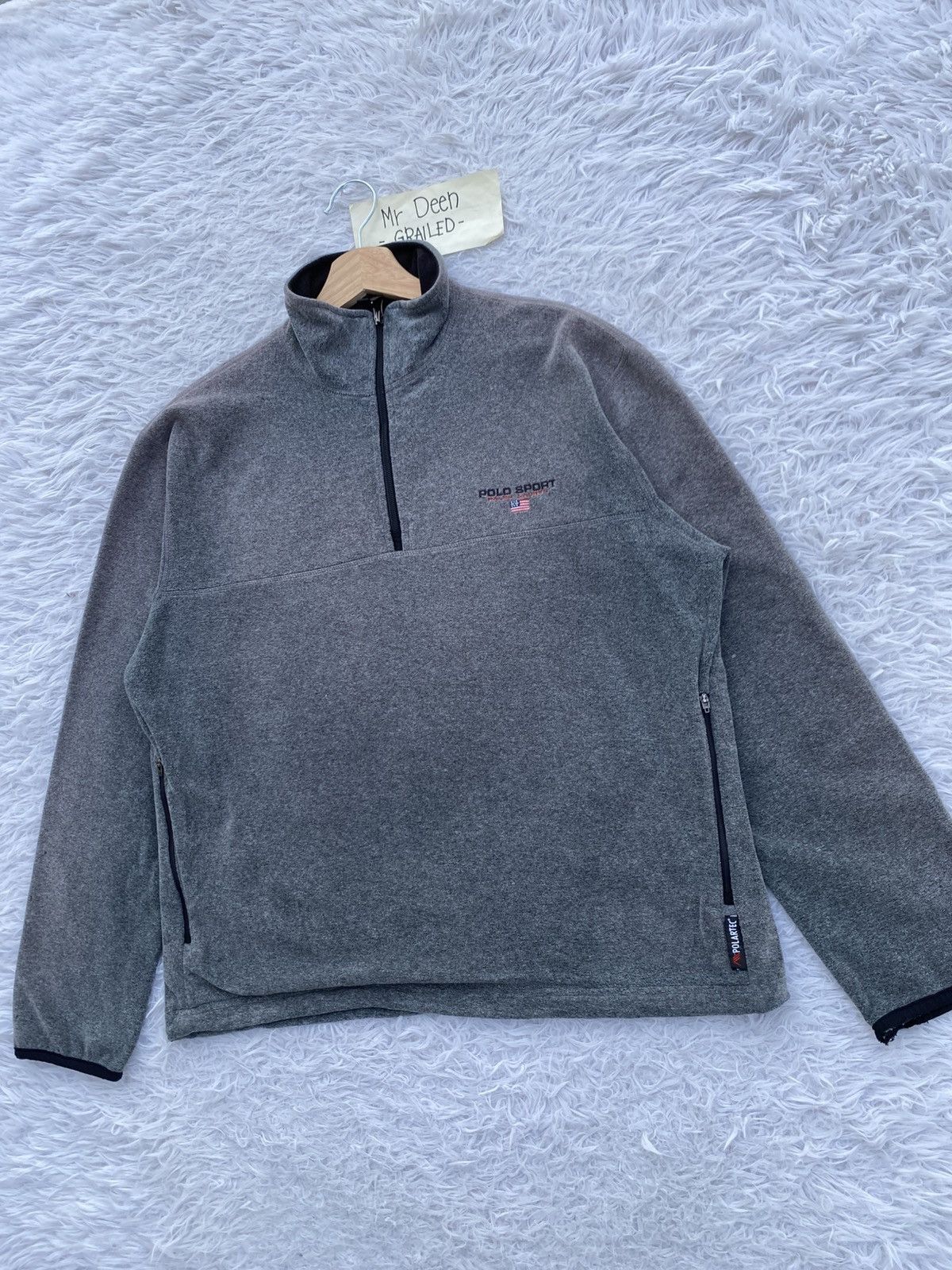 Polo Ralph Lauren Rare Vintage Polo Sport Ralph Lauren Fleece Sweater Size US L / EU 52-54 / 3 - 5 Thumbnail
